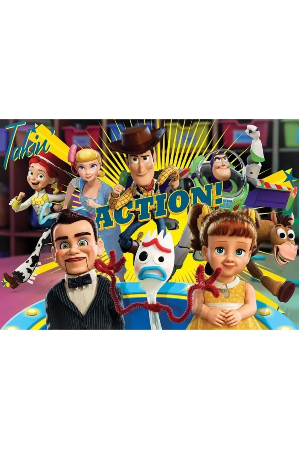 Marka: Ks Puzzle Ts714 Ks Toy Story 4 / 100 Parça Puzzle Kategori