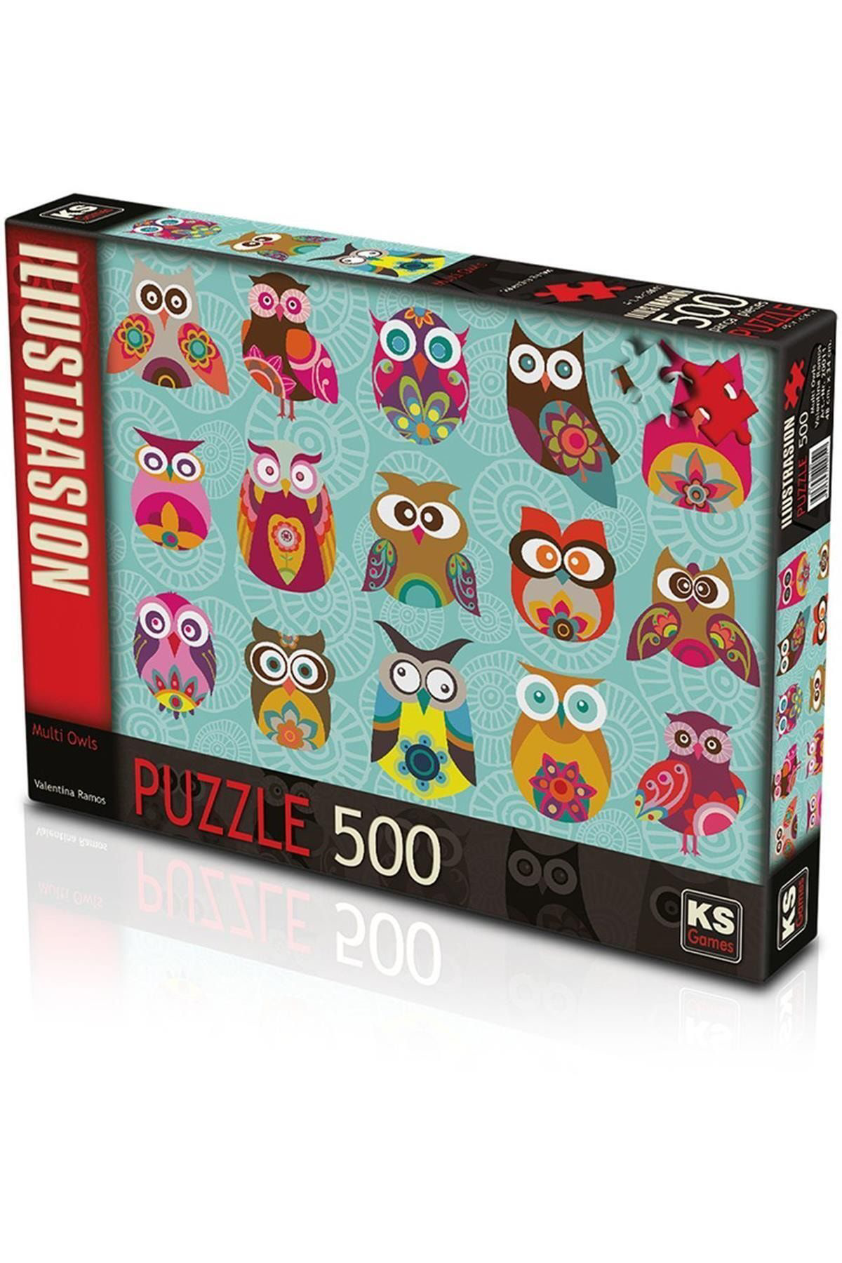 Ks Puzzle Marka:  20011 Puzzle 500/Multi Owls Kategori: Puzzle