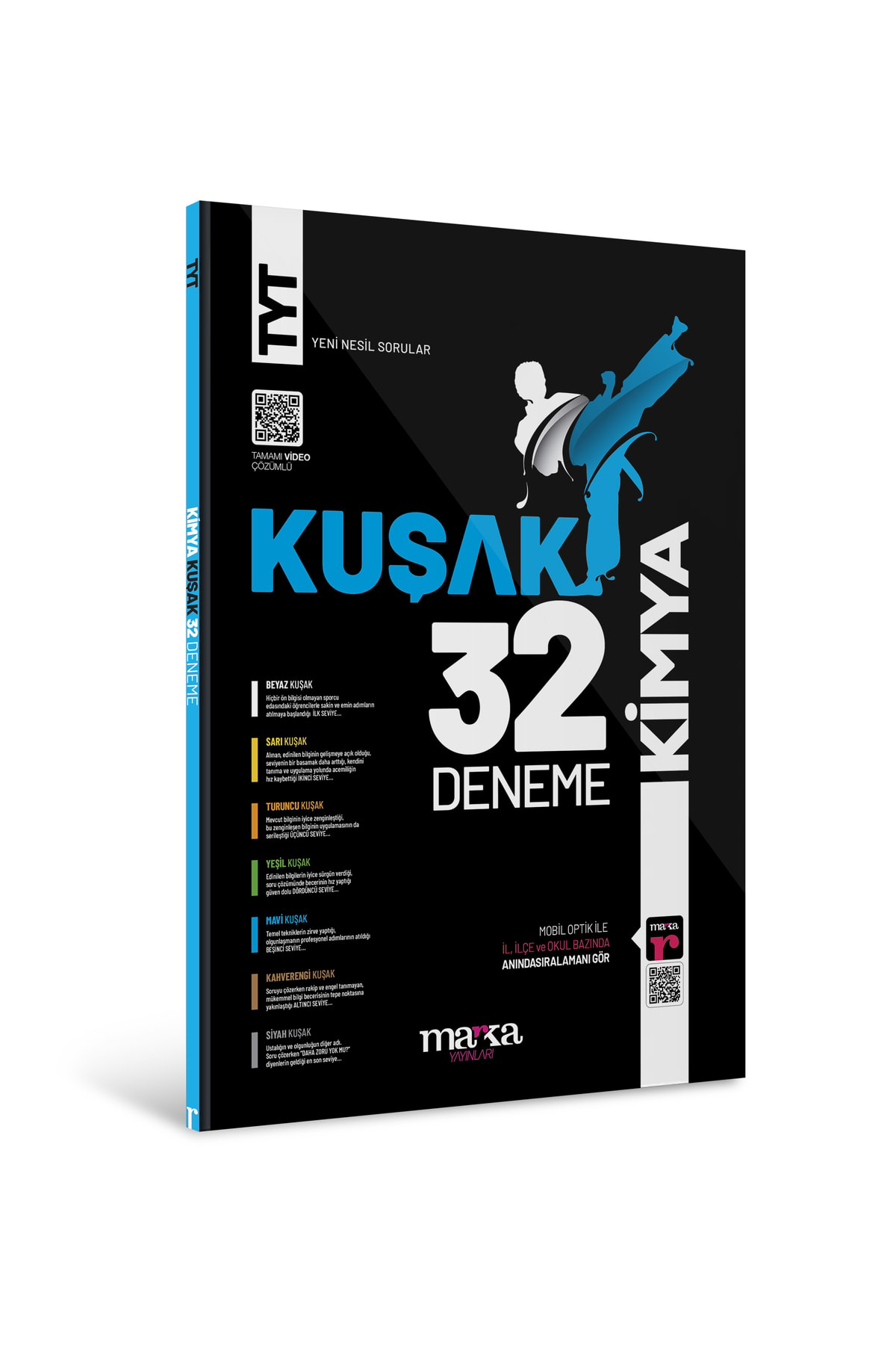 Marka TYT Kimya 32 Kuşak Deneme Tamamı Video Çözümlü