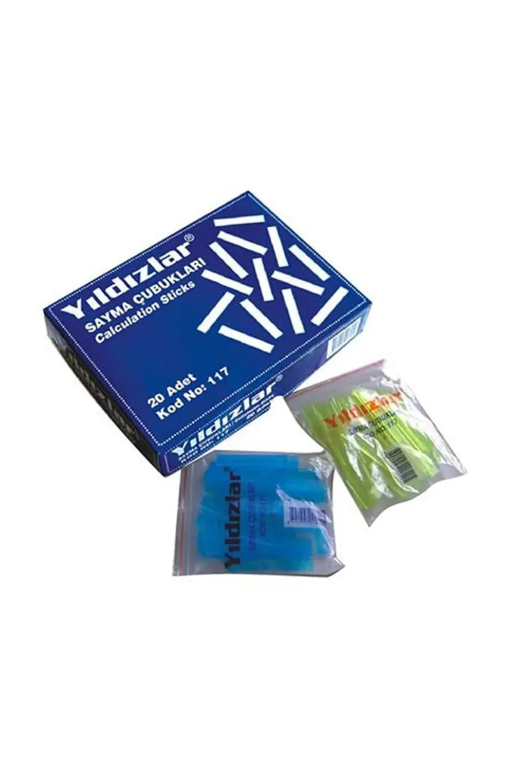 Marka: Yildizlar Sayma Çubukları Kod.117 Kategori: Kırtasiye Seti