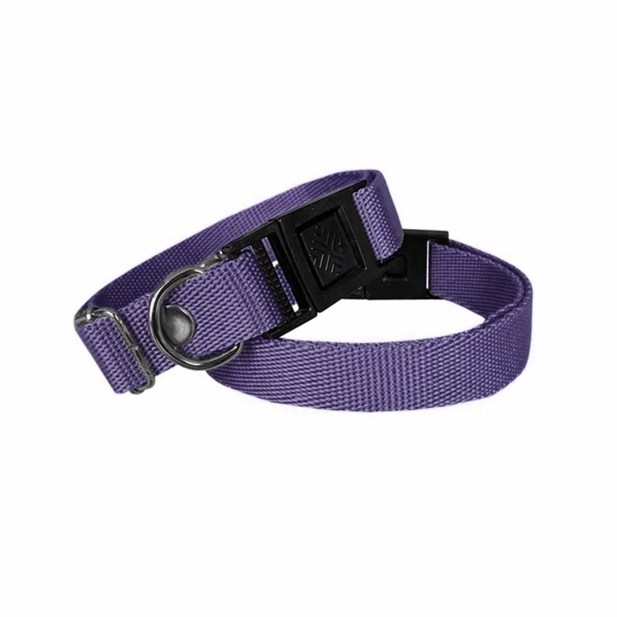 Markapet Köpek Tasması Dokuma 2 cm - Min: 30 cm - Max: 50 cm Mor