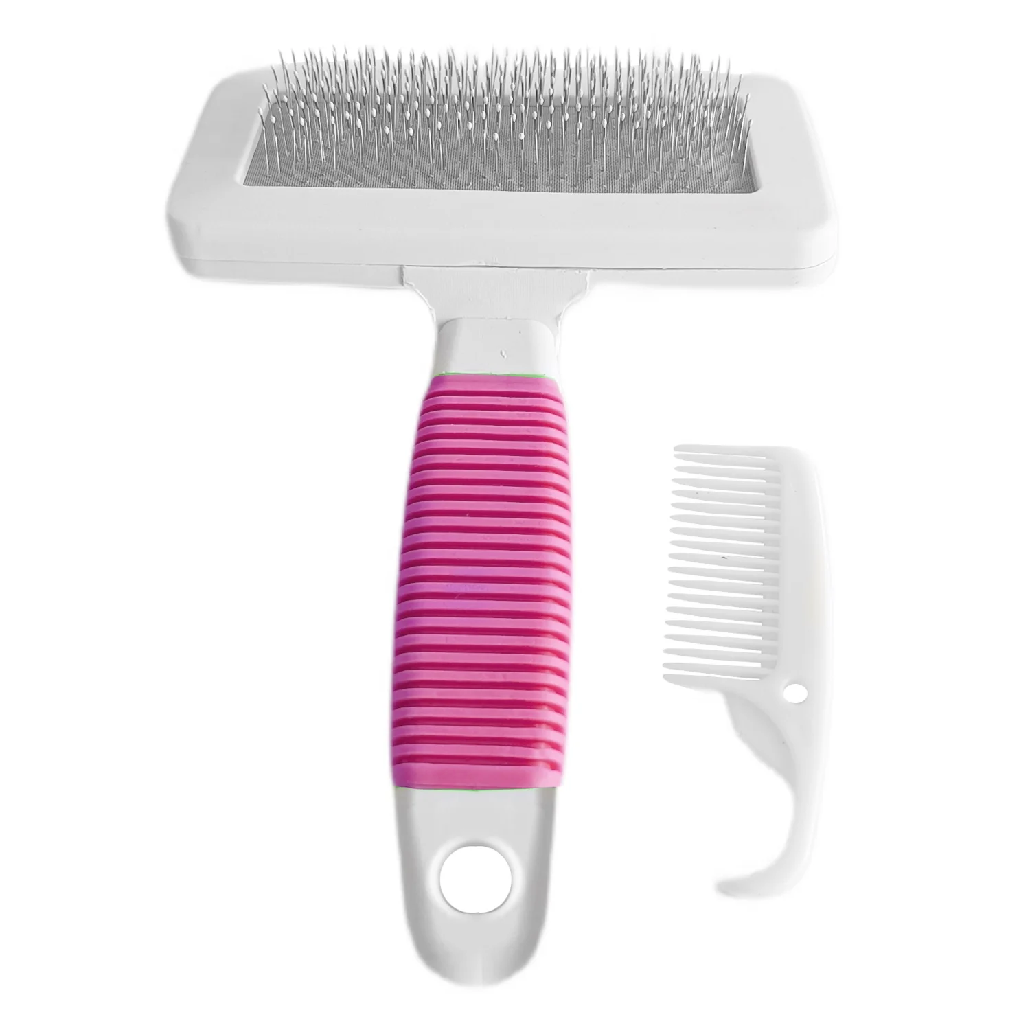 Markapet Temizleme Aparatlı Kedi Köpek Tarağı 9.5 cm-14 cm Medium Pembe Fiyatı, Yorumları ve Özellikleri
