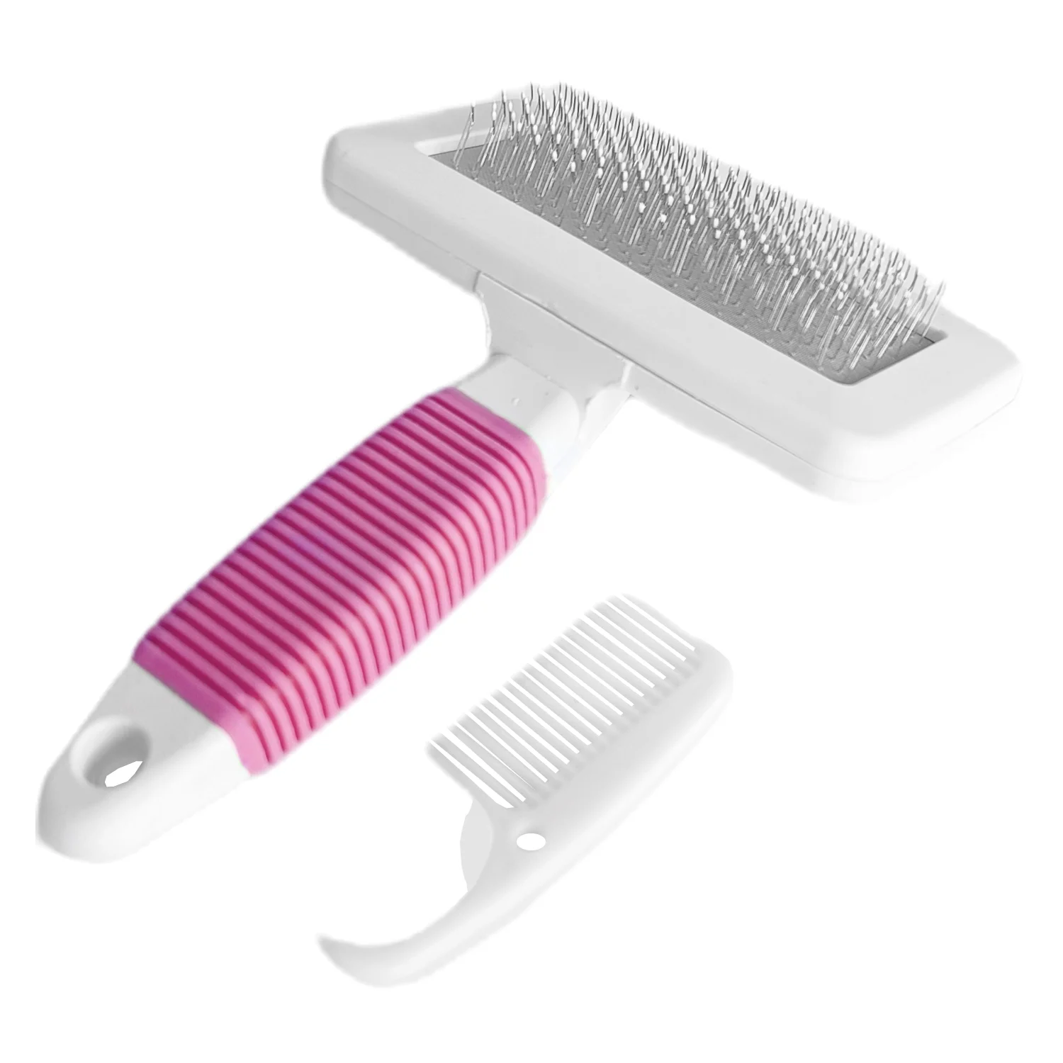 Markapet Temizleme Aparatlı Kedi Köpek Tarağı 9.5 cm-14 cm Medium Pembe Fiyatı, Yorumları ve Özellikleri