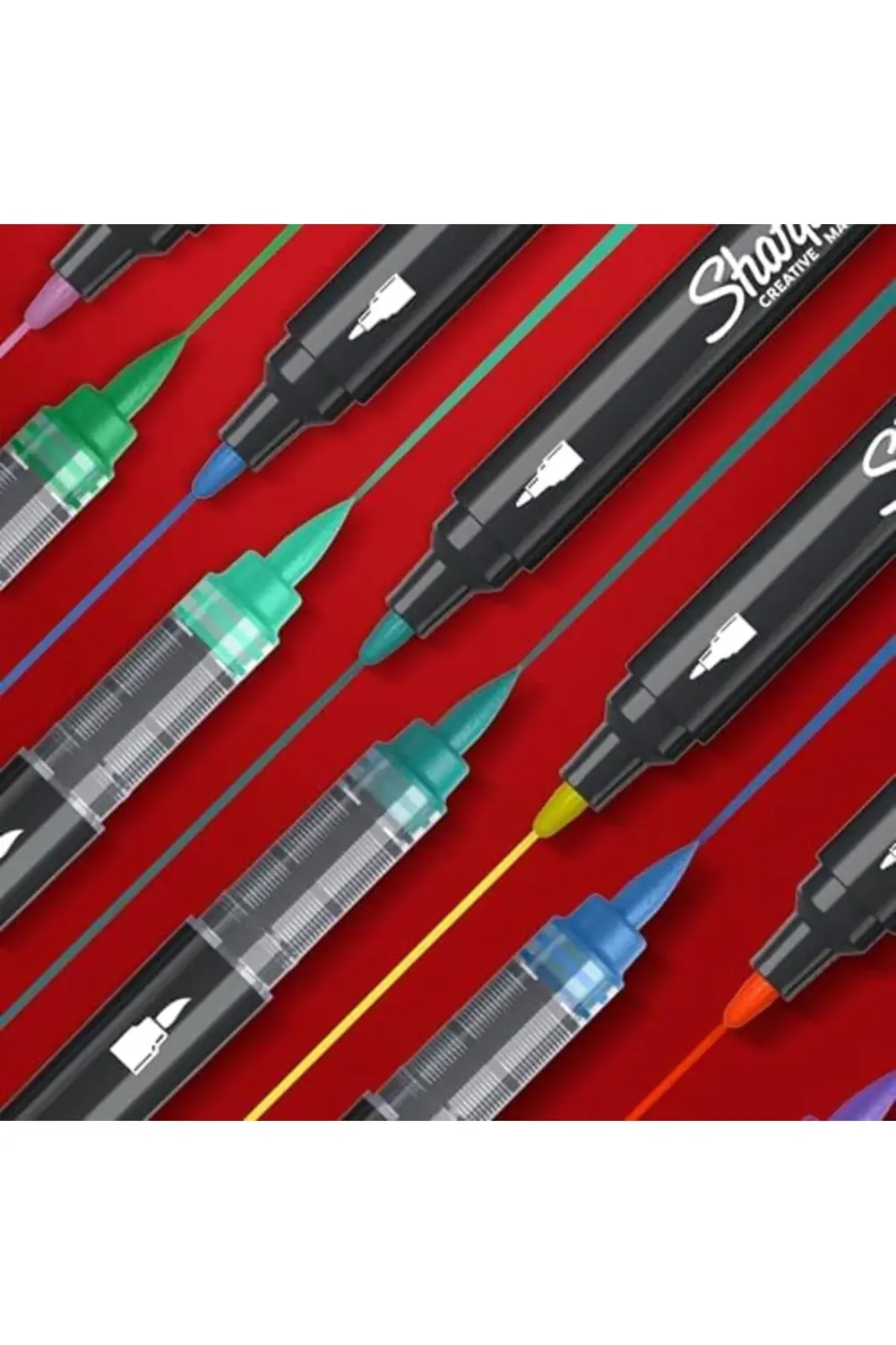 Marker Akrilik | Yuvarlak Uçlu Su Bazlı | Mürekkep Kağıda Geçirme