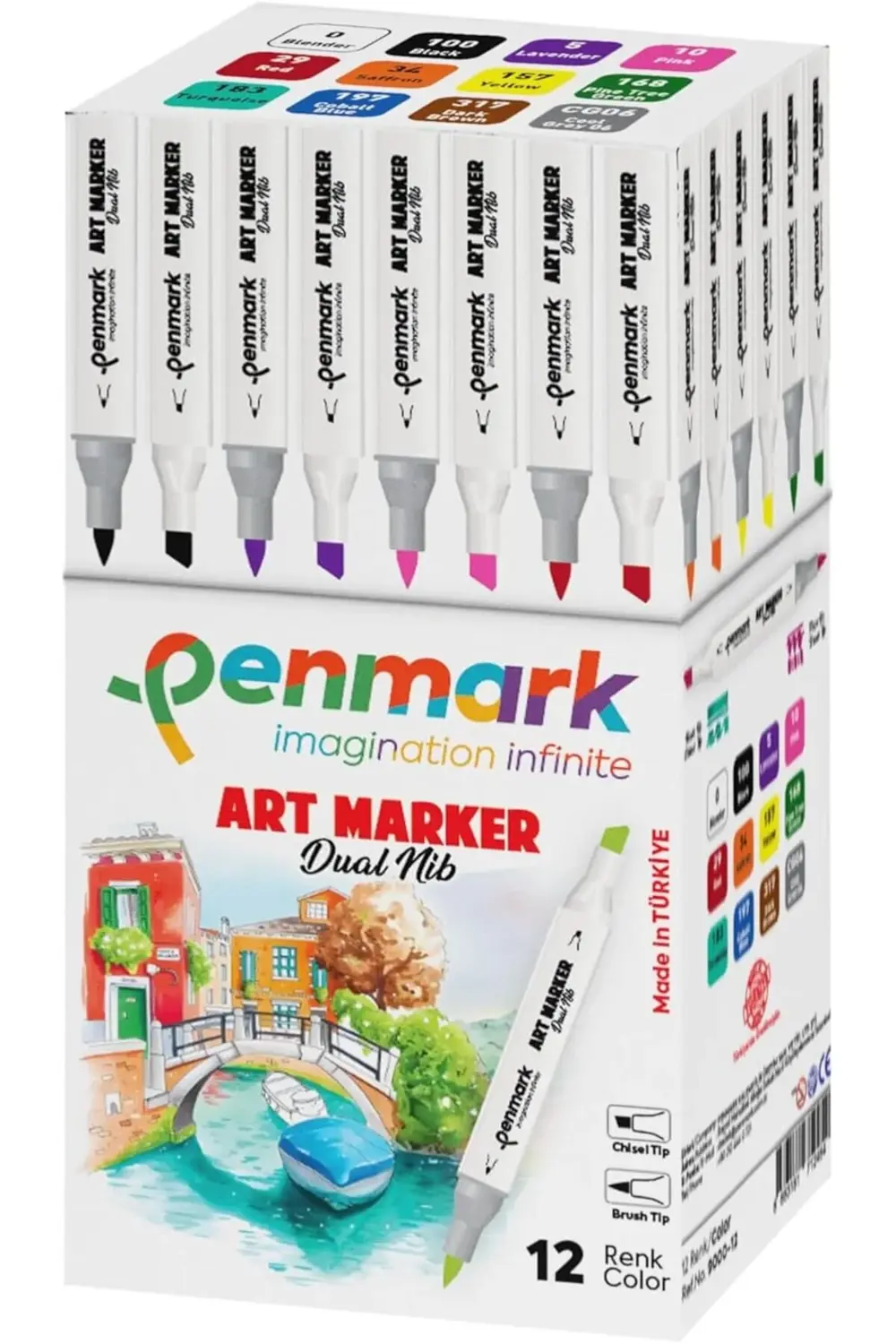Marker's Art Brush 12'li Set 1185222