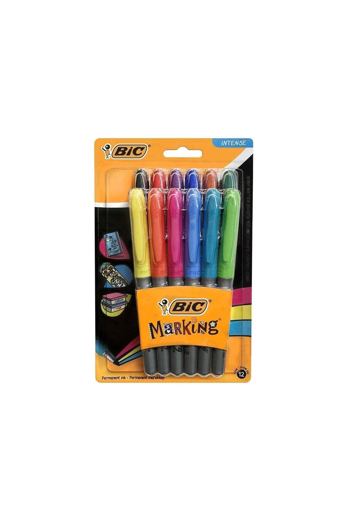 Marking Color Tükenmez Kalem 12li