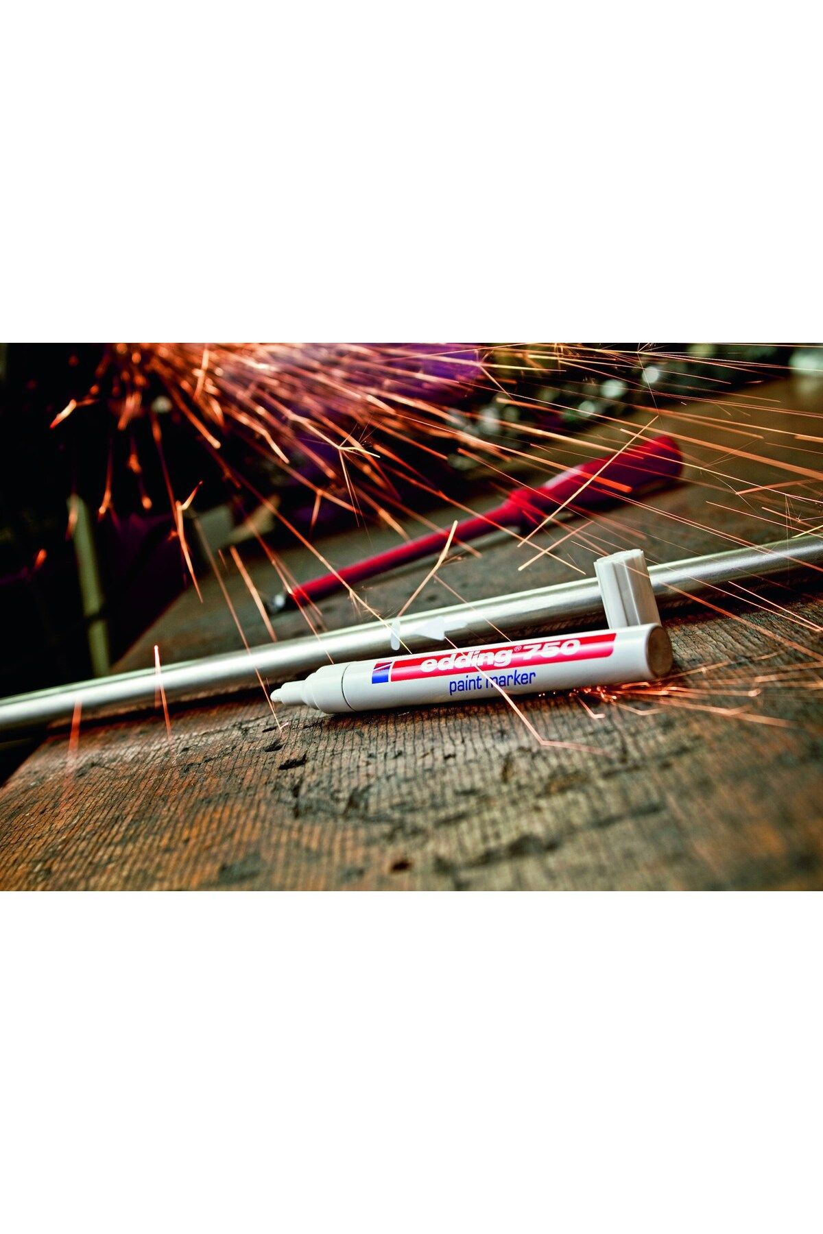 Edding Markör Dekor Boya Yuvarlak Uçlu 2-4 Mm Gümüş 750