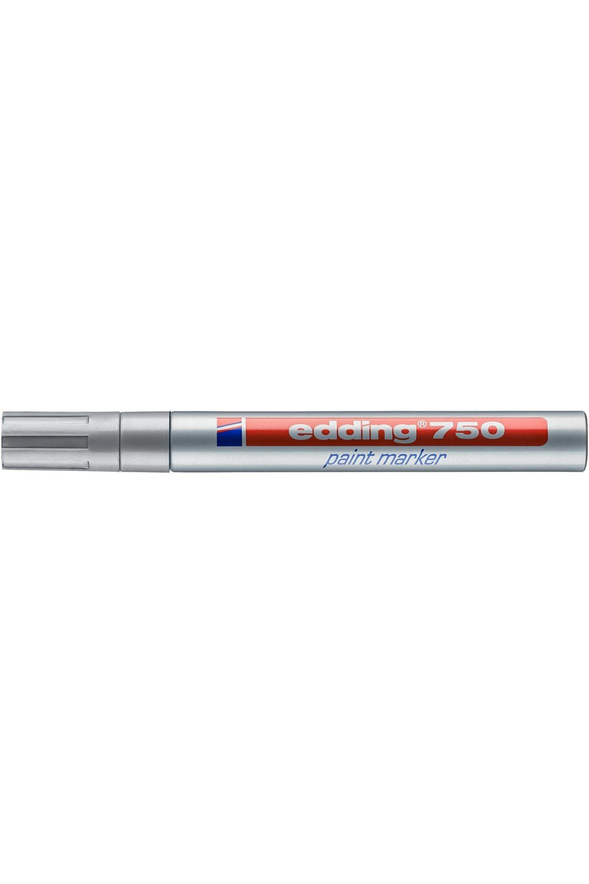 Edding Markör Dekor Boya Yuvarlak Uçlu 2-4 Mm Gümüş 750
