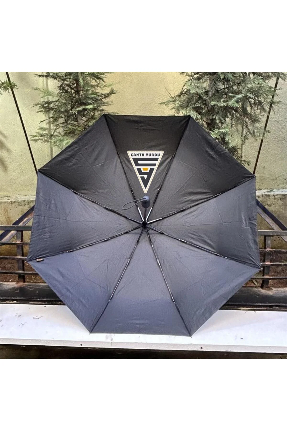 Marlux Tam Otomatik XL Şemsiye 120 Cm Siyah