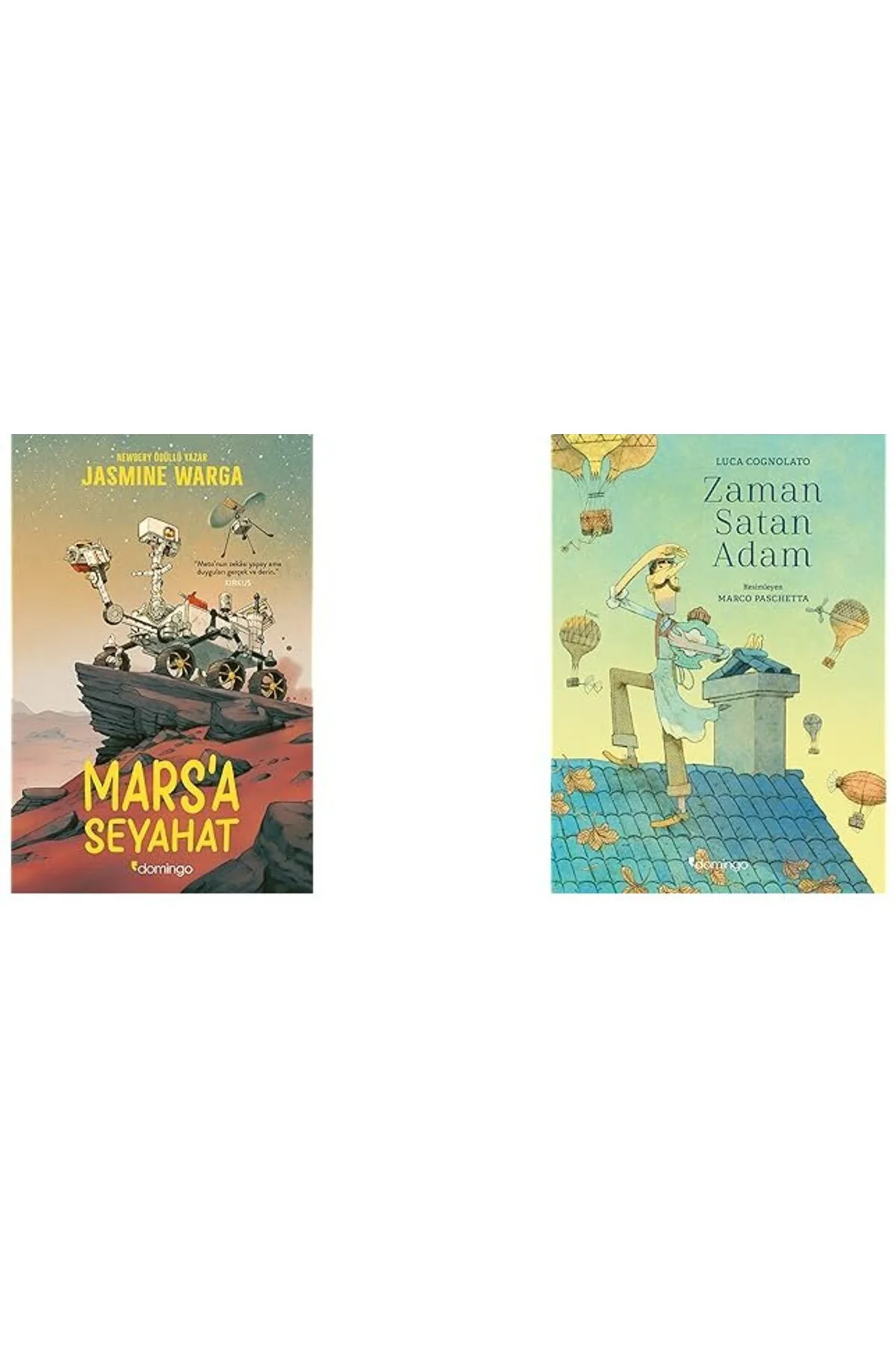 mars a seyahat +zaman satan adam=(2kitap)