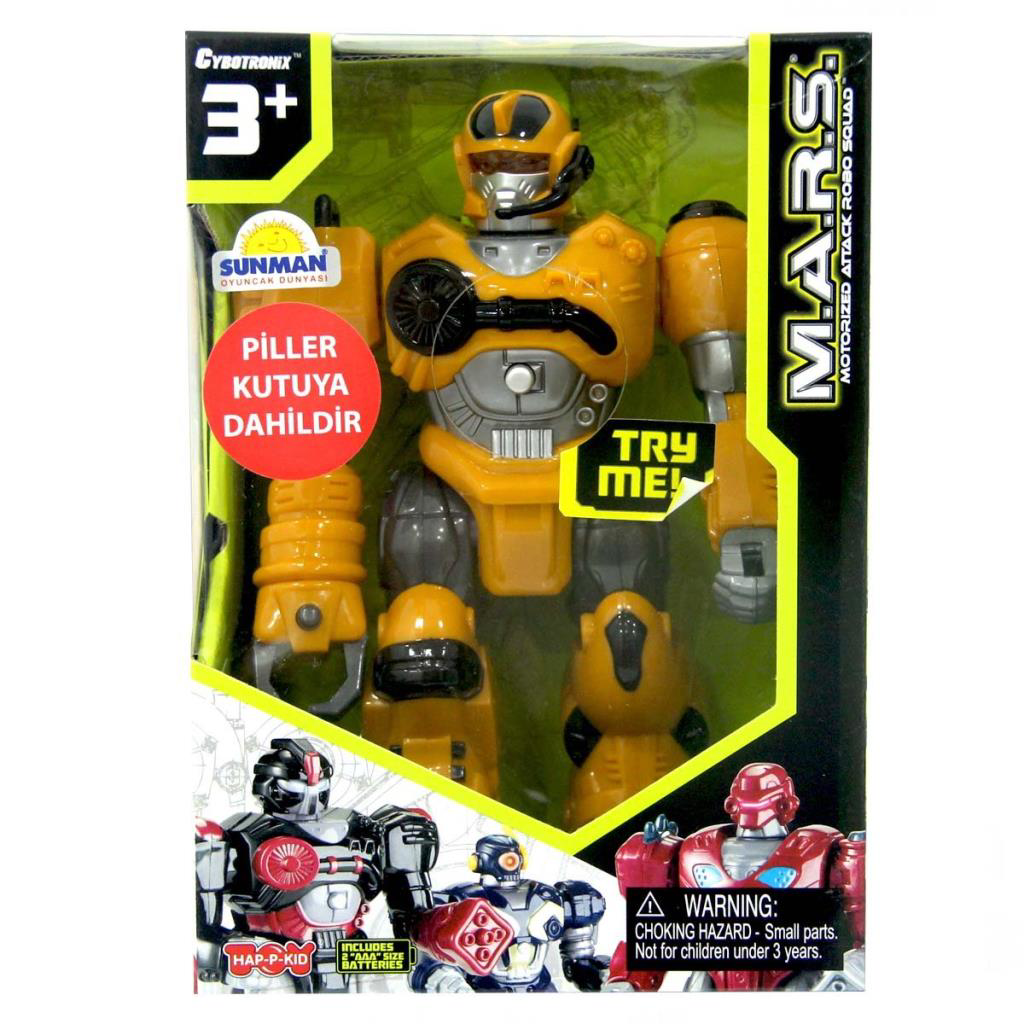 M.A.R.S. Işıklı Yürüyen Robot M.A.R.S. Işıklı Yürüyen Robot