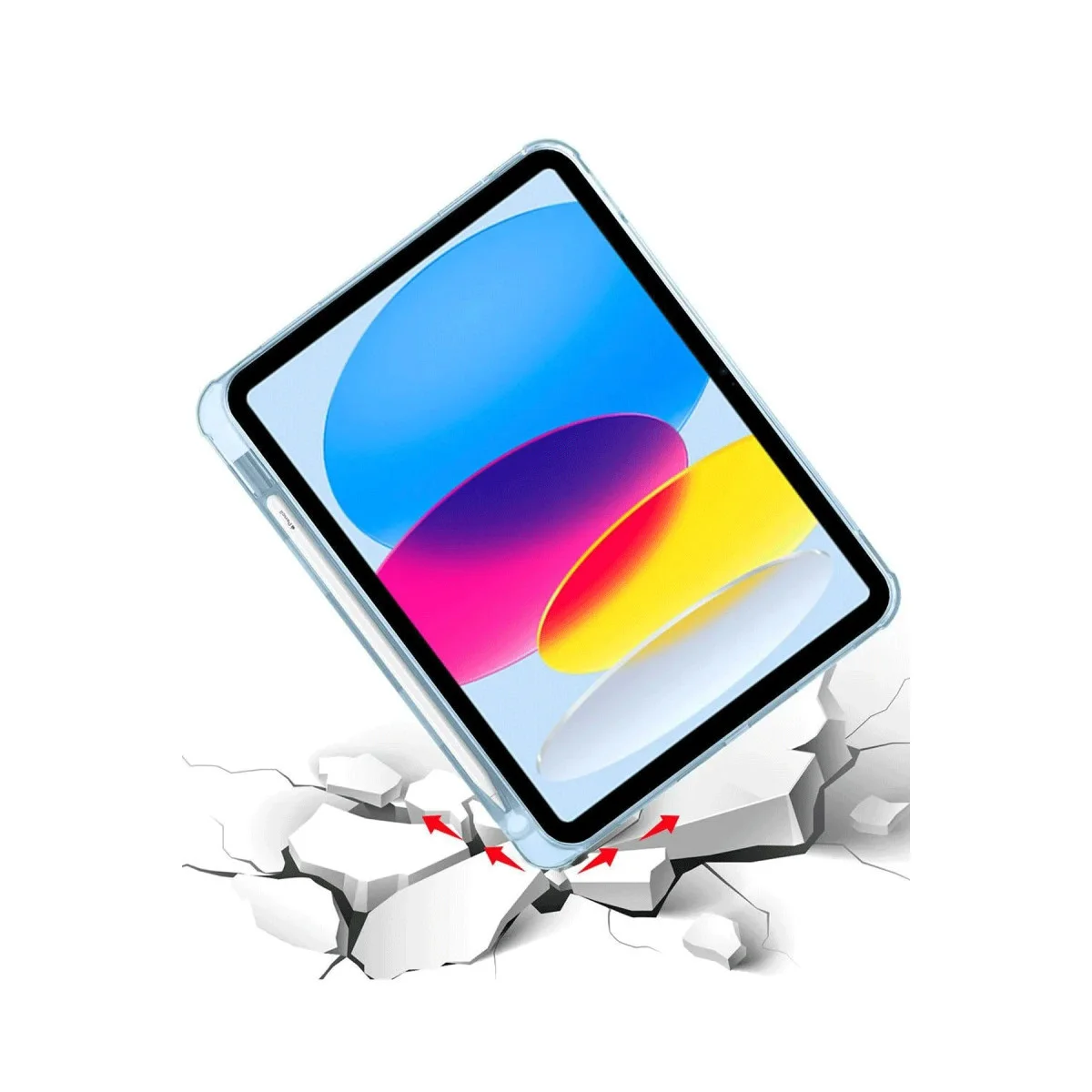 Mars Kalemlikli Tablet Kılıfı iPad 2022 10.9 (10. Nesil) Mavi - Katlanabilir Stand ve Tam Koruma Fiyatı, Yorumları ve Özellikleri