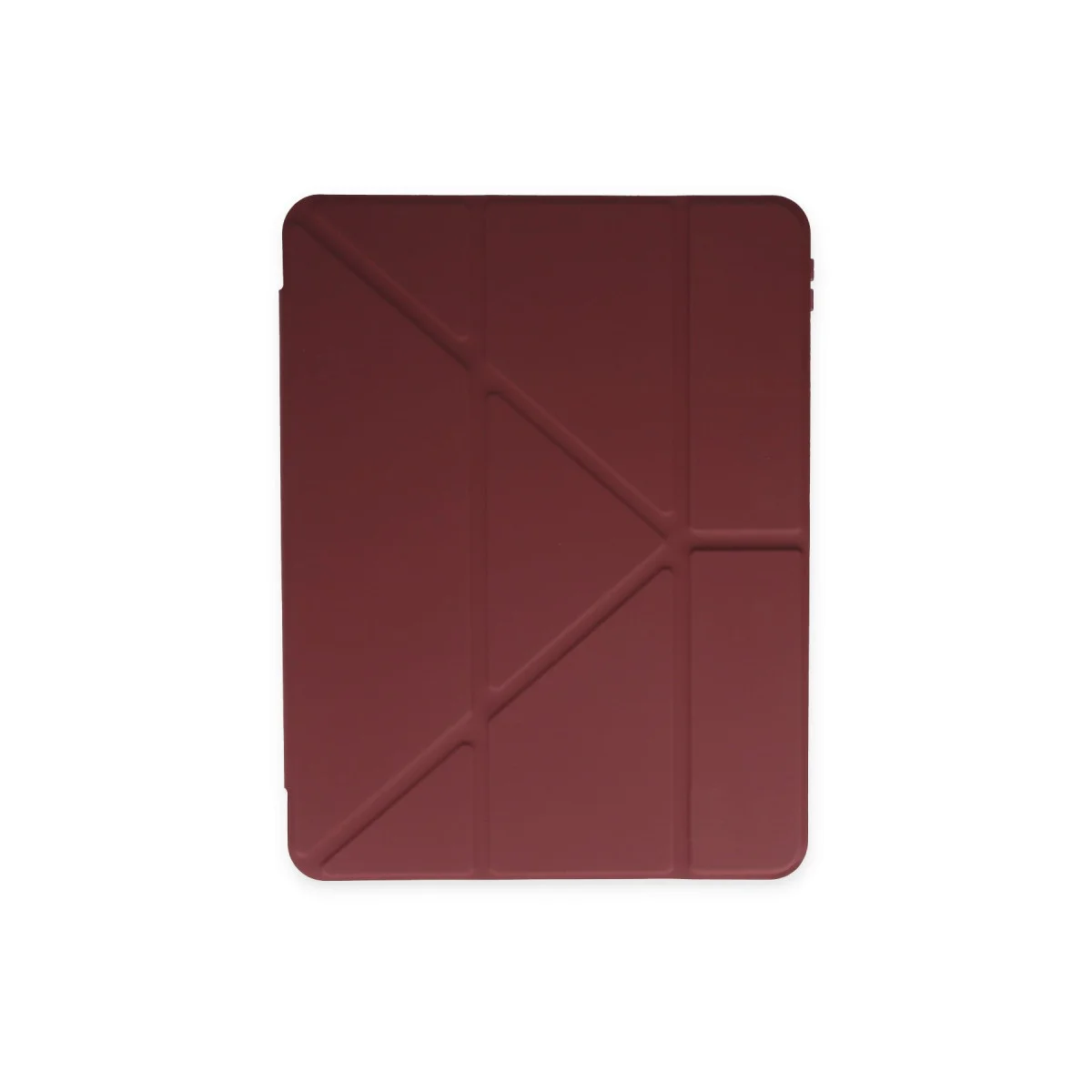 Mars Kalemlikli Tablet Kılıfı - iPad Air 4 10.9 Mürdüm Çift Koruma & Katlanabilir Stand