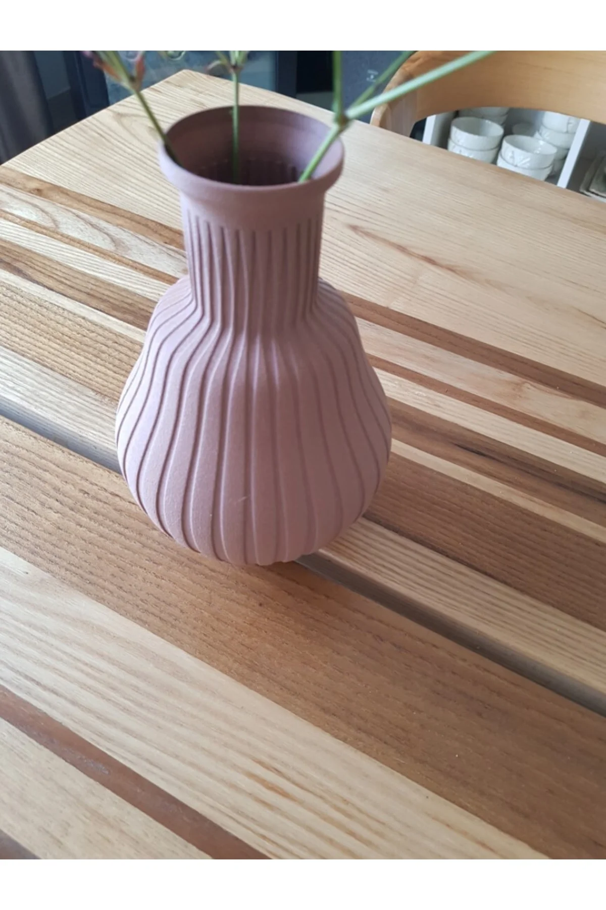 Mars Rüzgarı Dekoratif Modern Vazo 18 Cm
