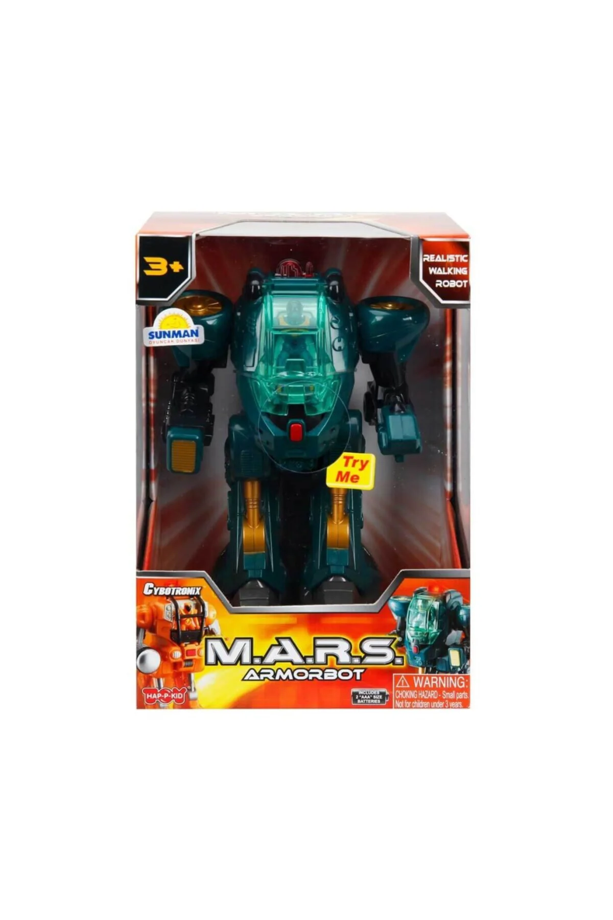 M.A.R.S Sesli ve Işıklı Zırhlı Robot