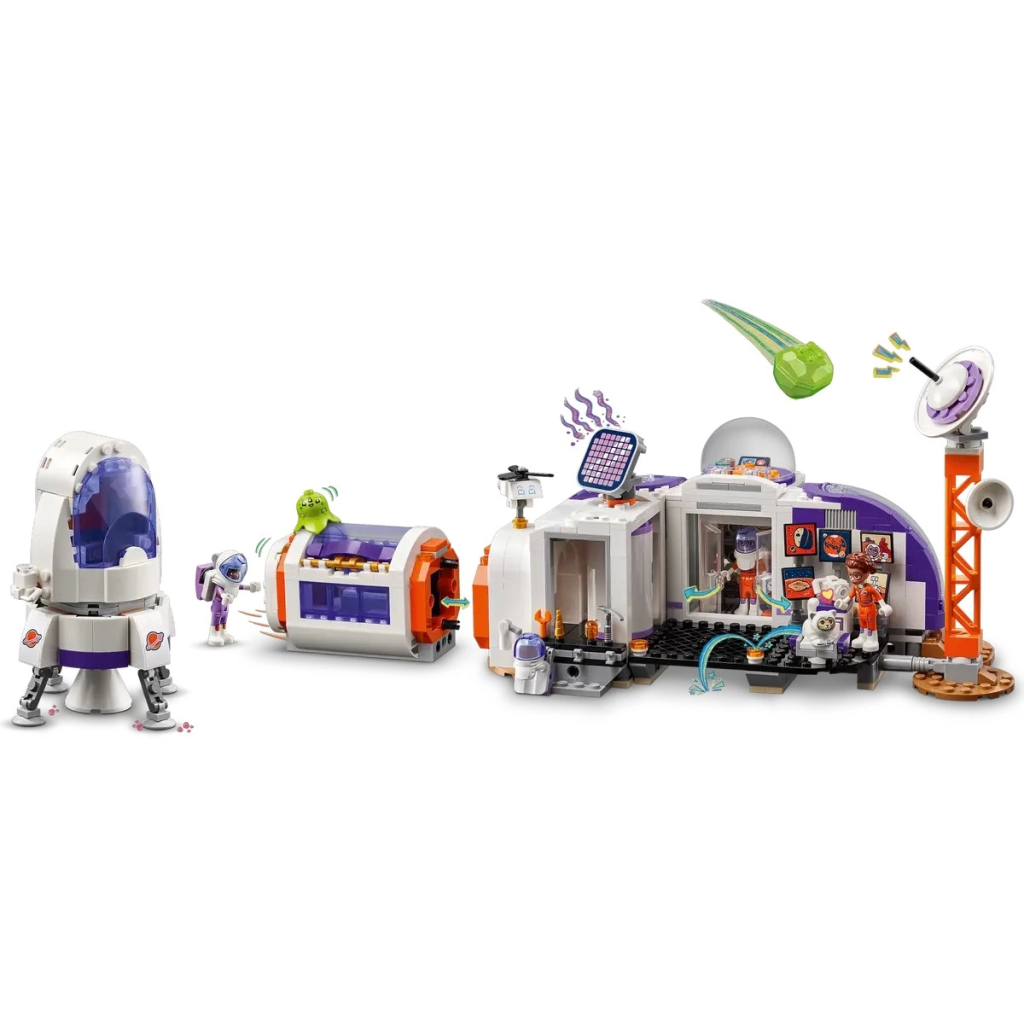 Mars Space Base and Rocket 42605 Mars Space Base and Rocket 42605