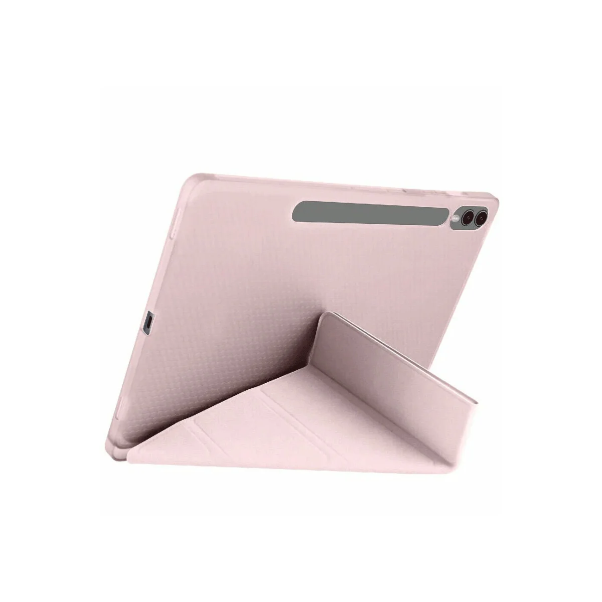 Mars Tablet Kılıfı: Galaxy X610 Tab S9 FE Plus 12.4 Kalemlikli ve Rose Gold