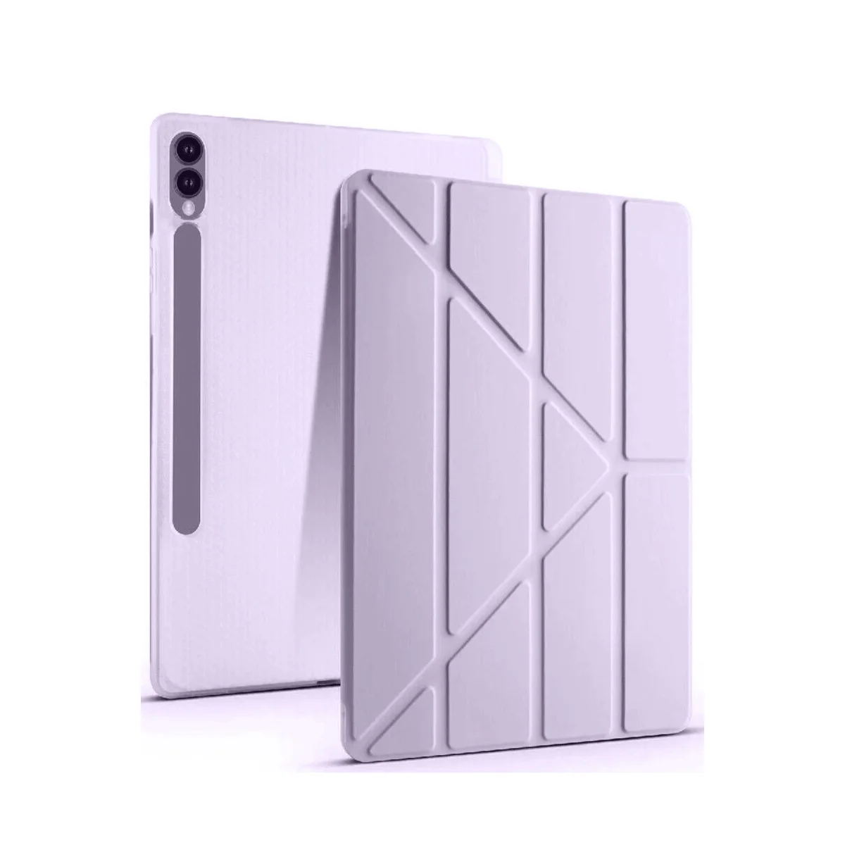 Mars Tablet Kılıfı: Galaxy X610 Tab S9 FE Plus 12.4 Kalemlikli Lila