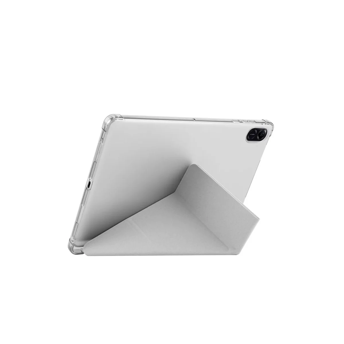Mars Tablet Kılıfı - Gri Kalemlikli Pad V9 Kılıfı ve Katlanabilir Stand ile Mükemmel Koruma