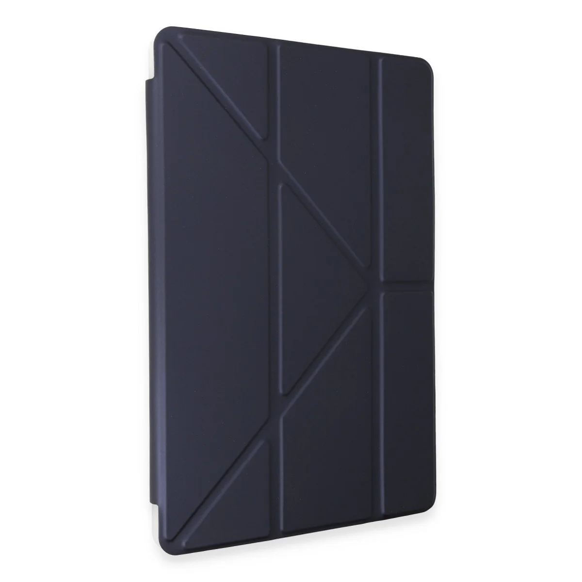 Mars Tablet Kılıfı - Kalemlikli, Katlanabilir ve Çift Yönlü Koruma (Pad V9 Lacivert)
