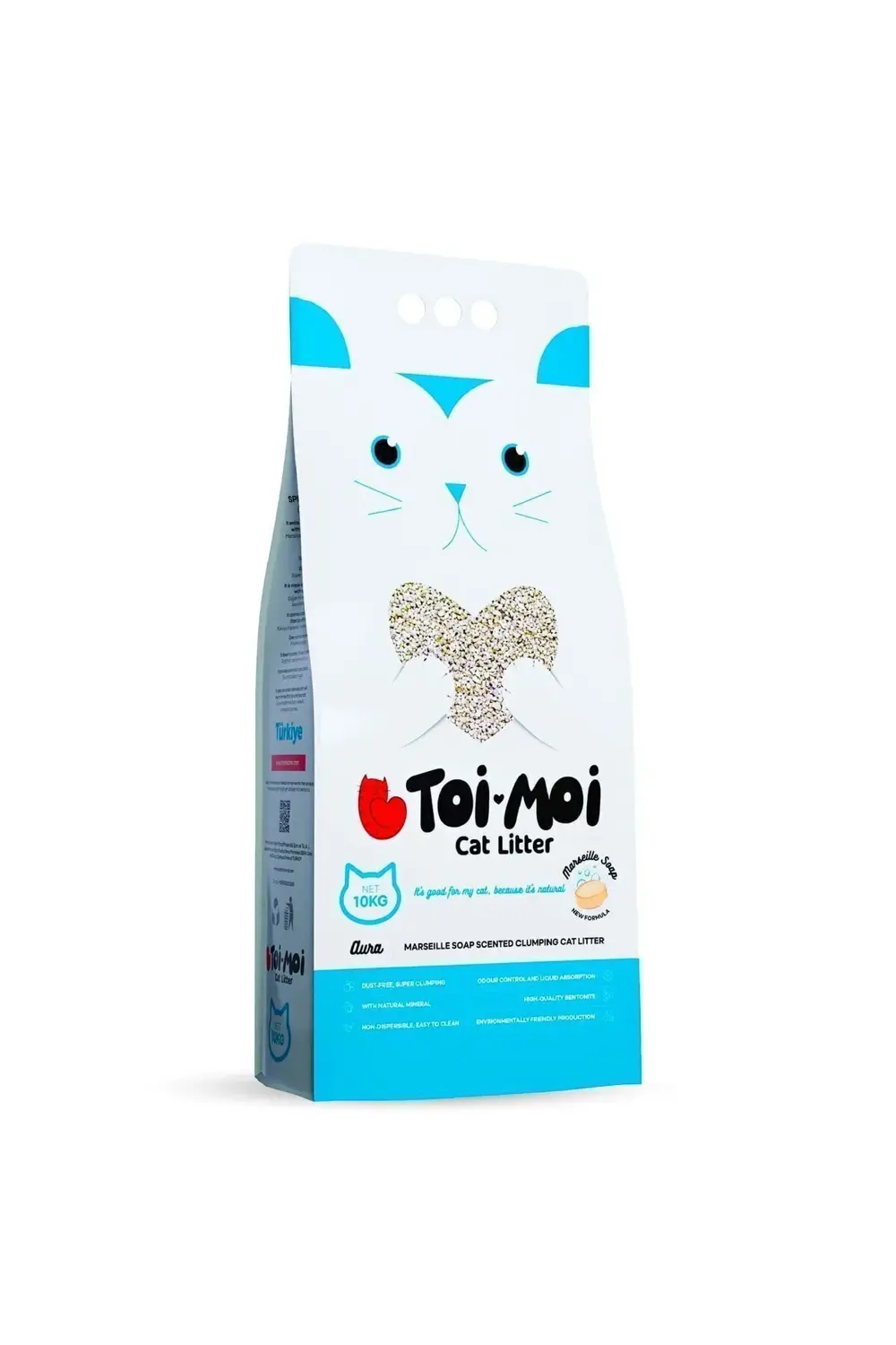 Marsilya Sabunu Kokulu Kedi Kumu 10 KG - Toi Moi Sodyum Bentonit