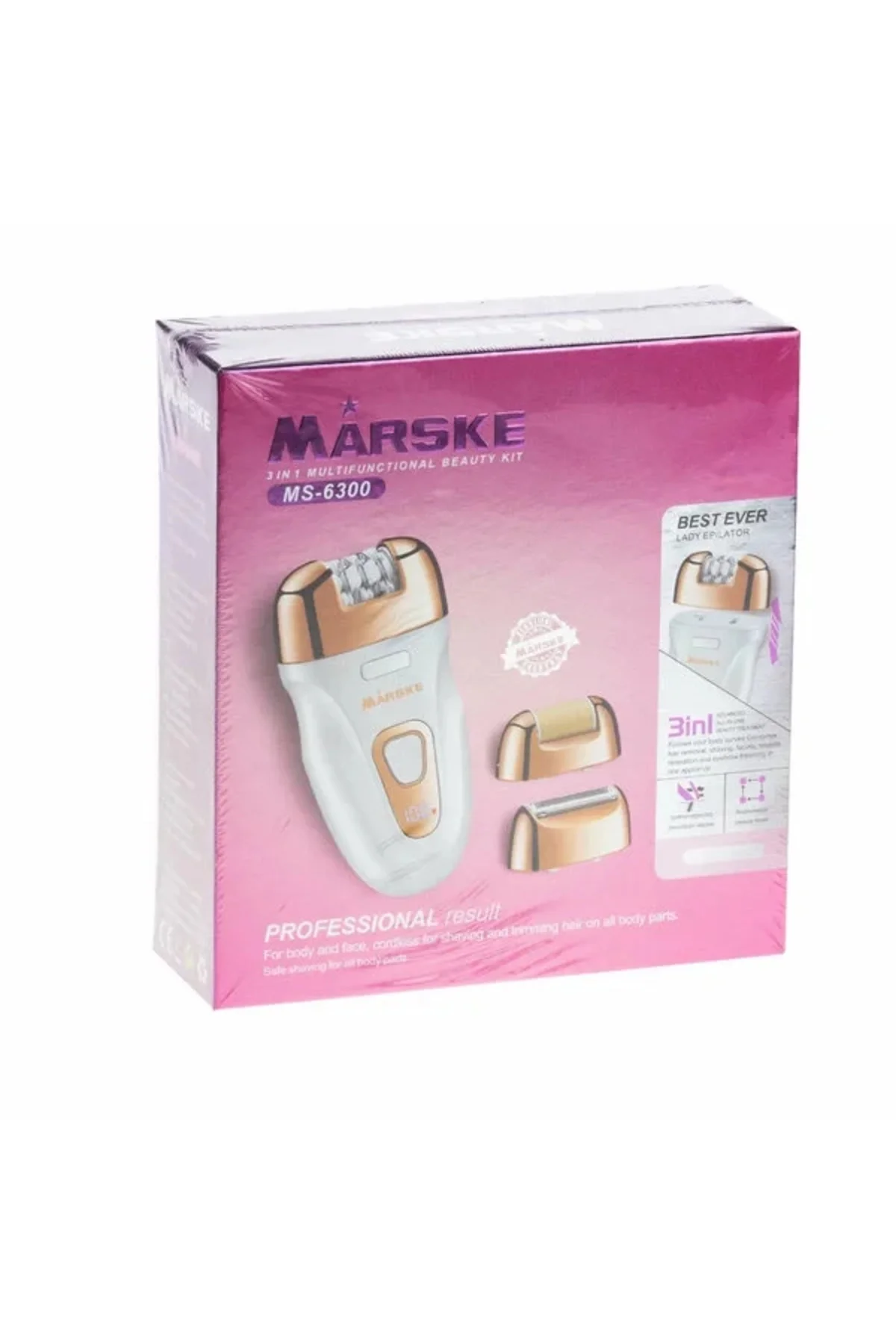 Marske Silk Epil Ms-6300 3in1 Epilasyon Aleti - Görsel 2