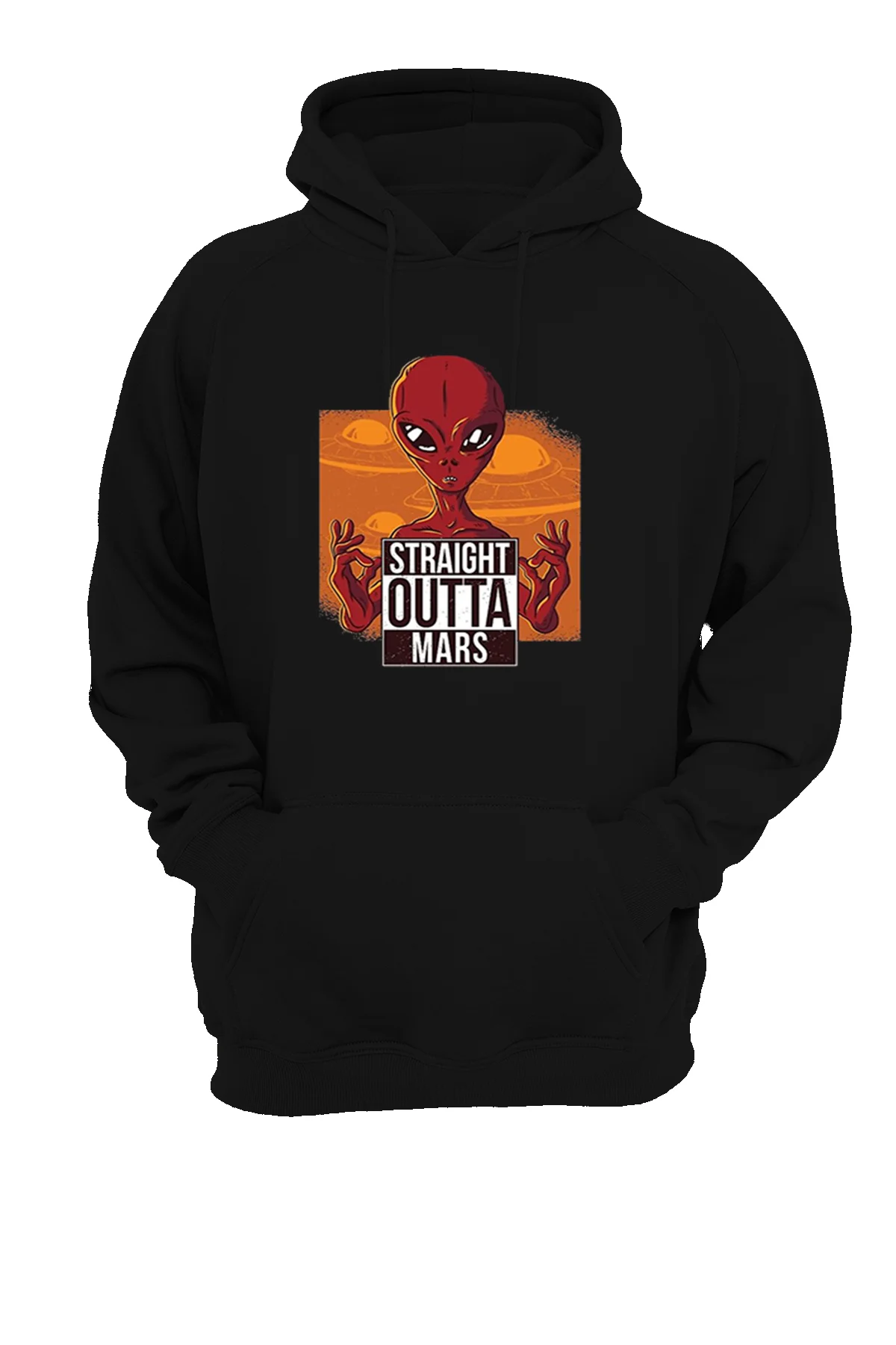 Marslı Baskılı, 3 iplik. Şardonlu, İçi Polar, Kalın, (600 gr.) Sweatshirt