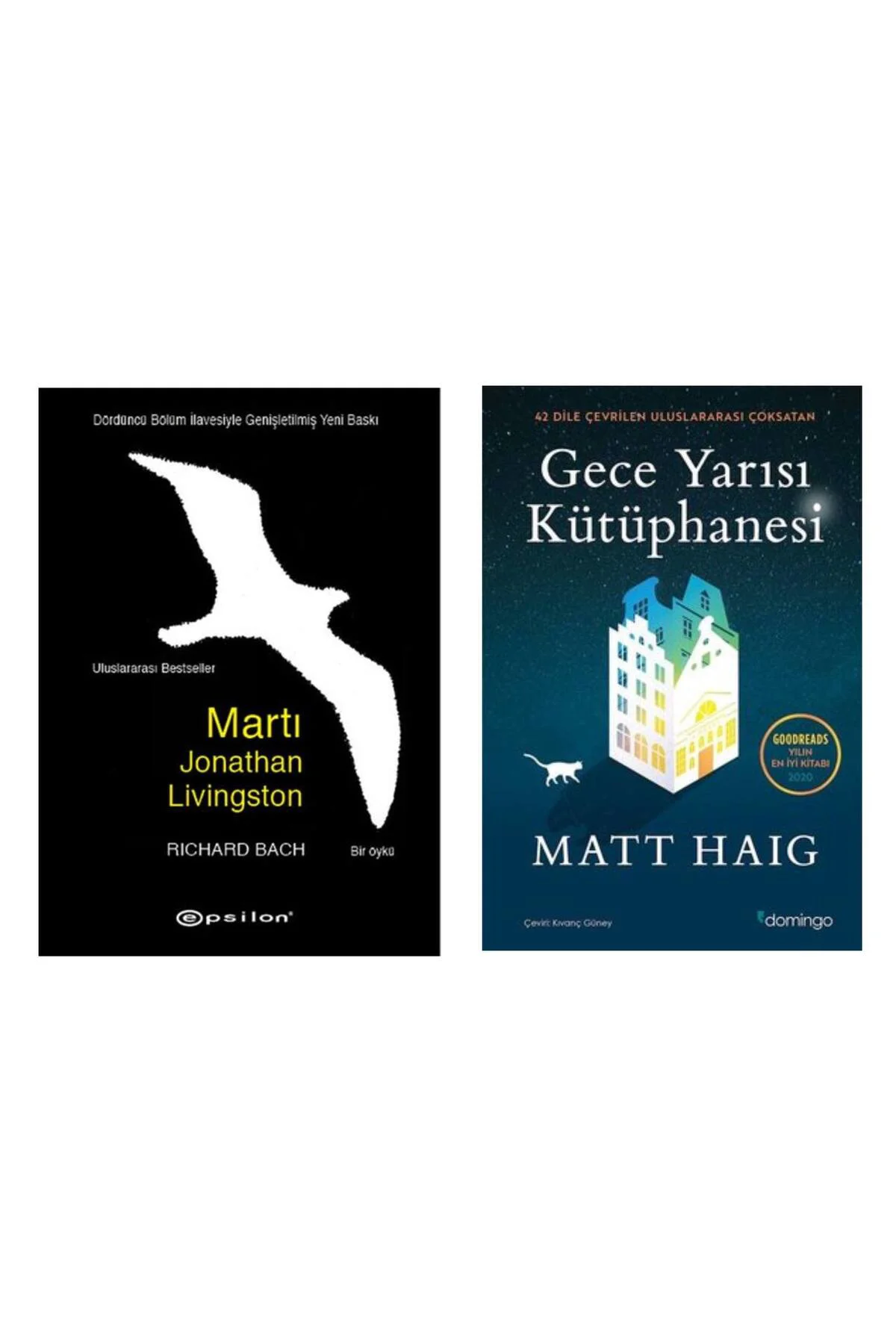 Martı Jonathan Livingston  Richard Bach - Gece Yarısı Kütüphanesi Matt Haig