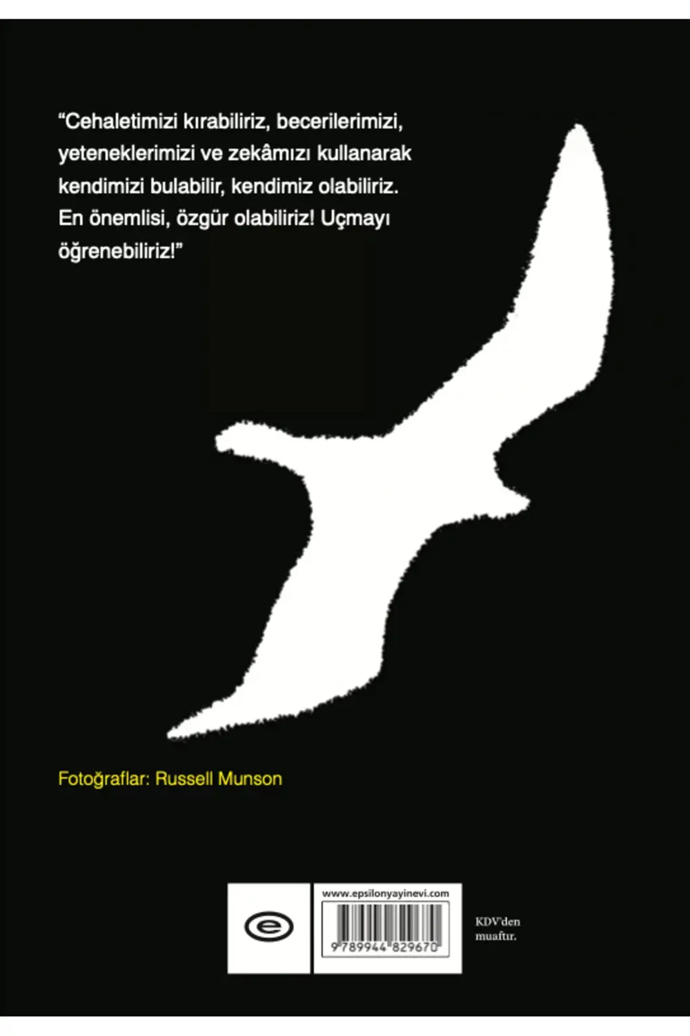 Martı Jonathan Livingston Richard Bach Epsilon Yayınevi + Okuma S