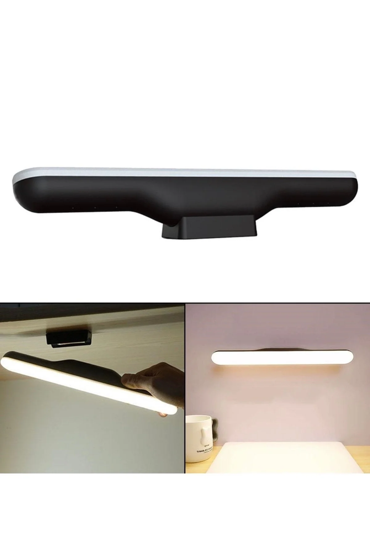 Martı Şarjlı Aplik 6W 3 Renk Mıknatıslı Kabinet Dolap 30x5cm