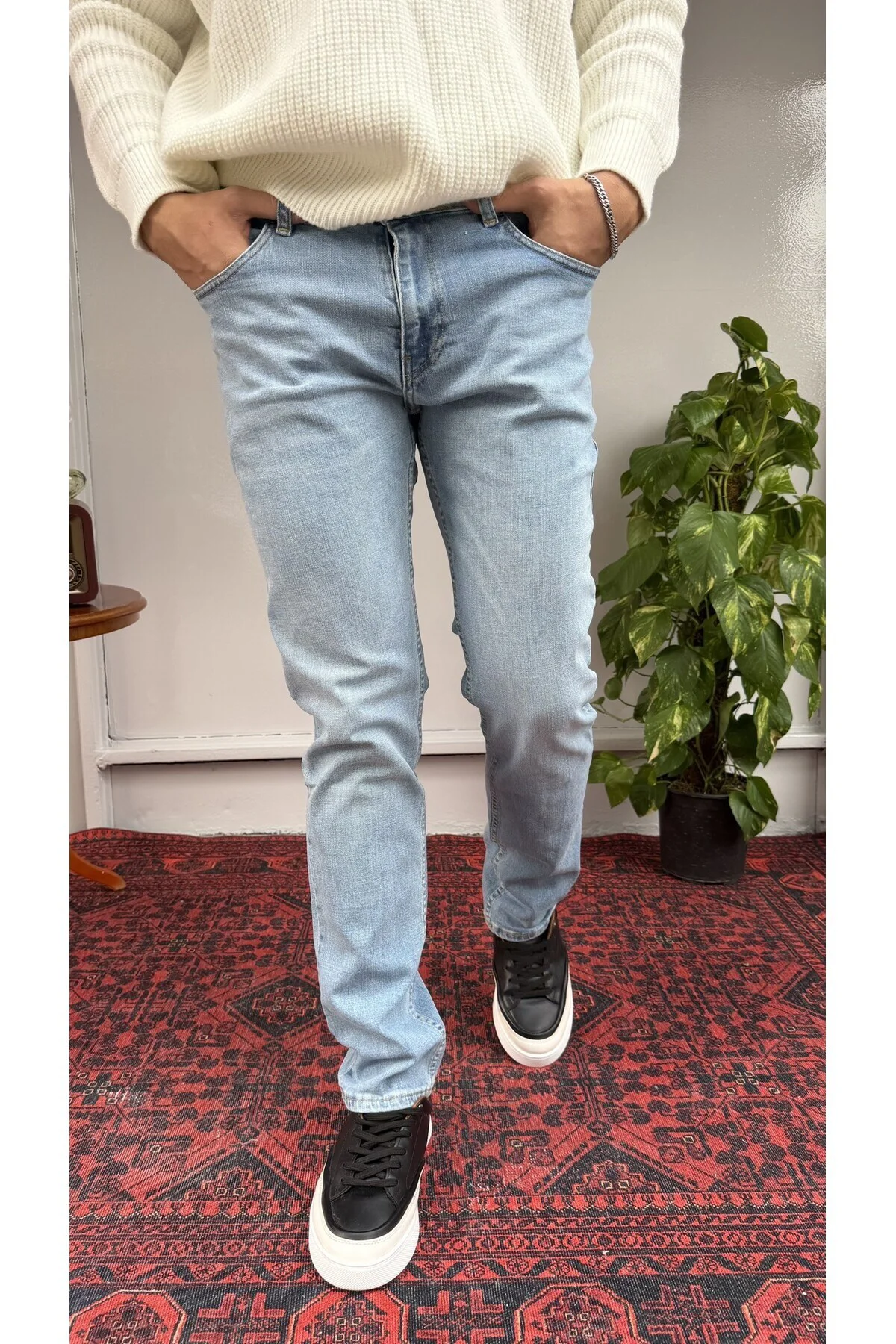 Martin Buz Mavi SlimFit Jean