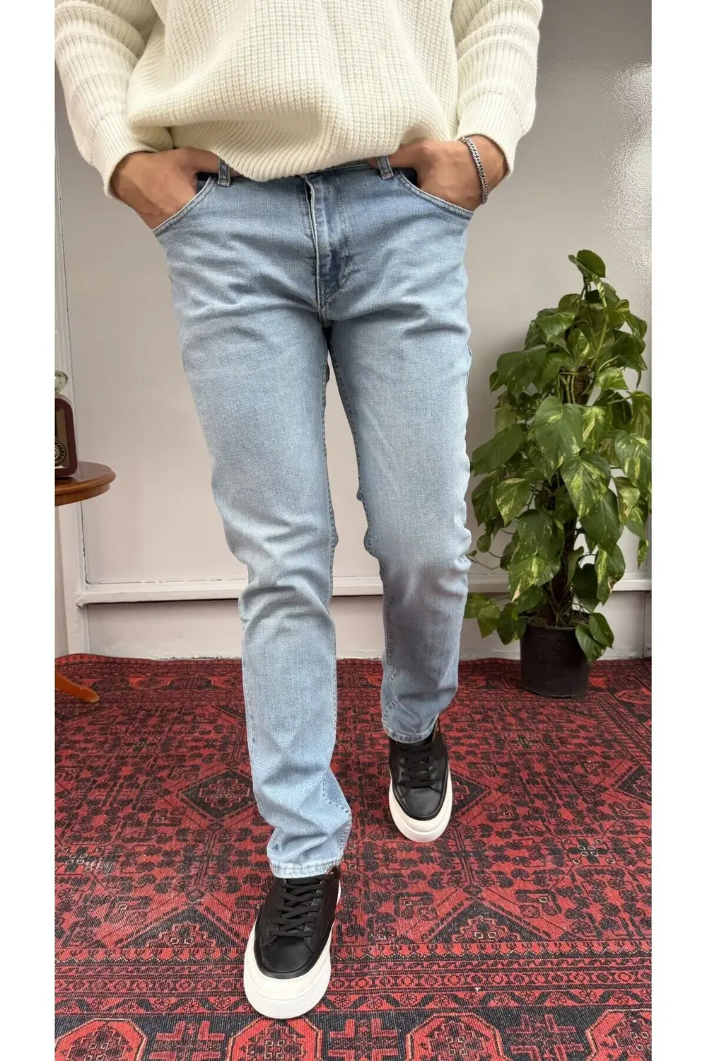 Martin Buz Mavi SlimFit Jean