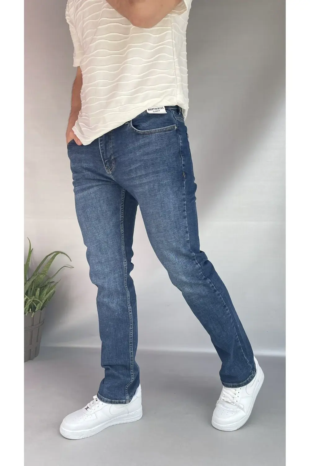 Martin Düz Slim Fit Jean