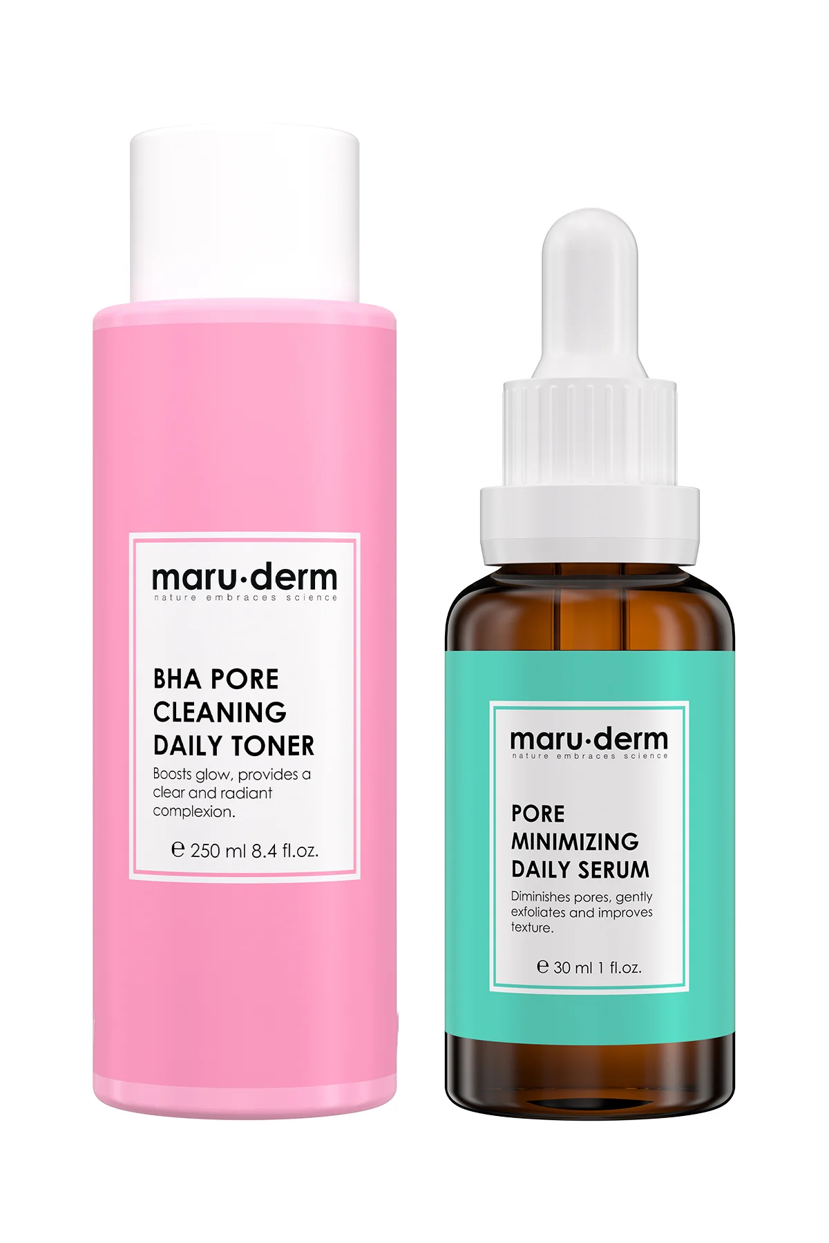 Maruderm 2'Li Avantajlı Gözenek Sıkılaştırıcı Set - BHA Tonik & G