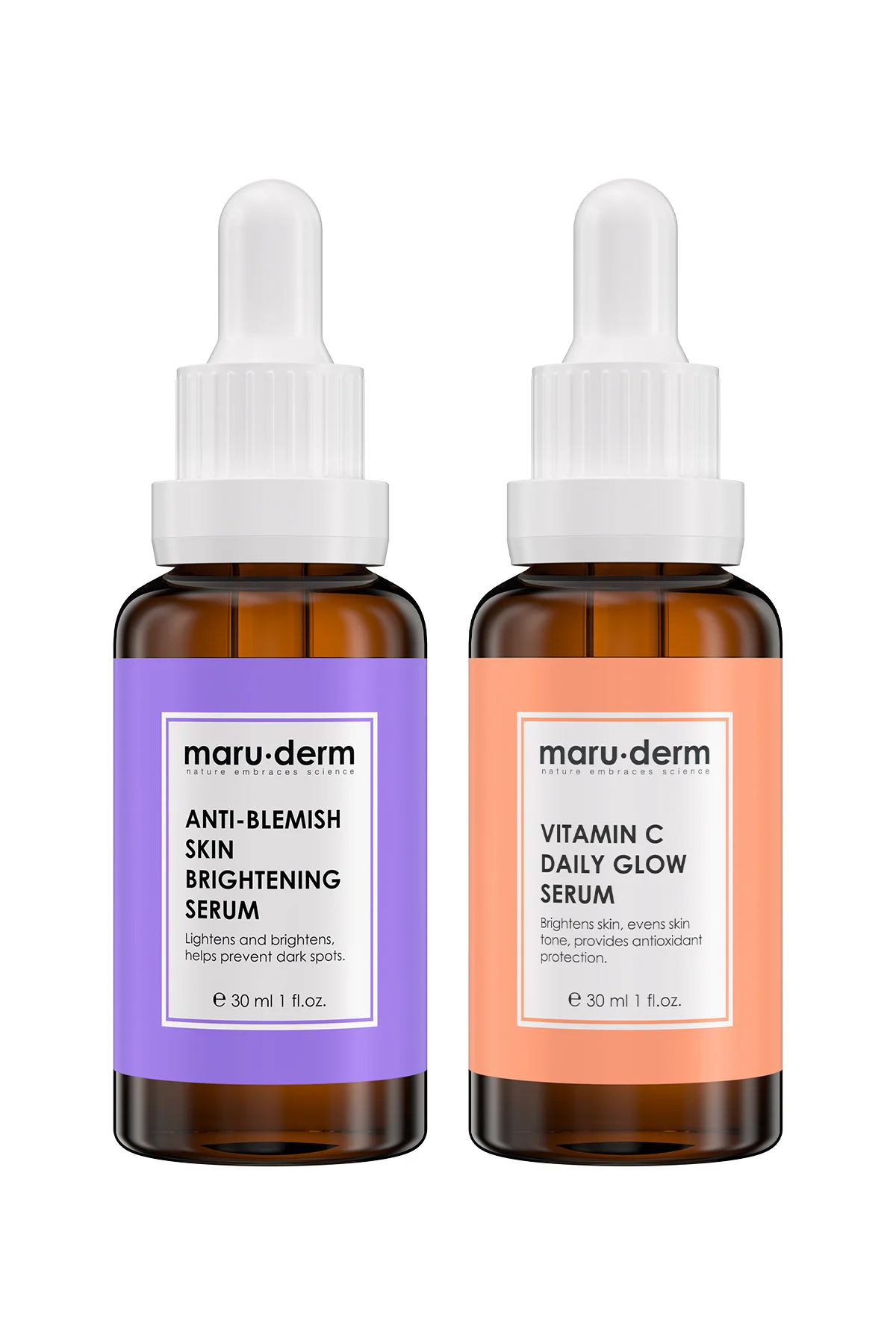 Maruderm 2li Serum Seti - C Vitamini Serumu & Leke Serumu Mrd101