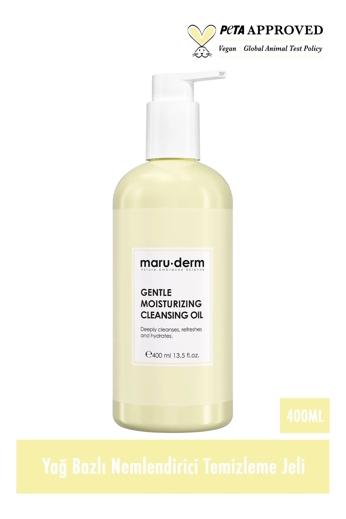 Maruderm 3'lü Cilt Bakım Seti - Yağ Bazlı Temizleyici - Hassas Te