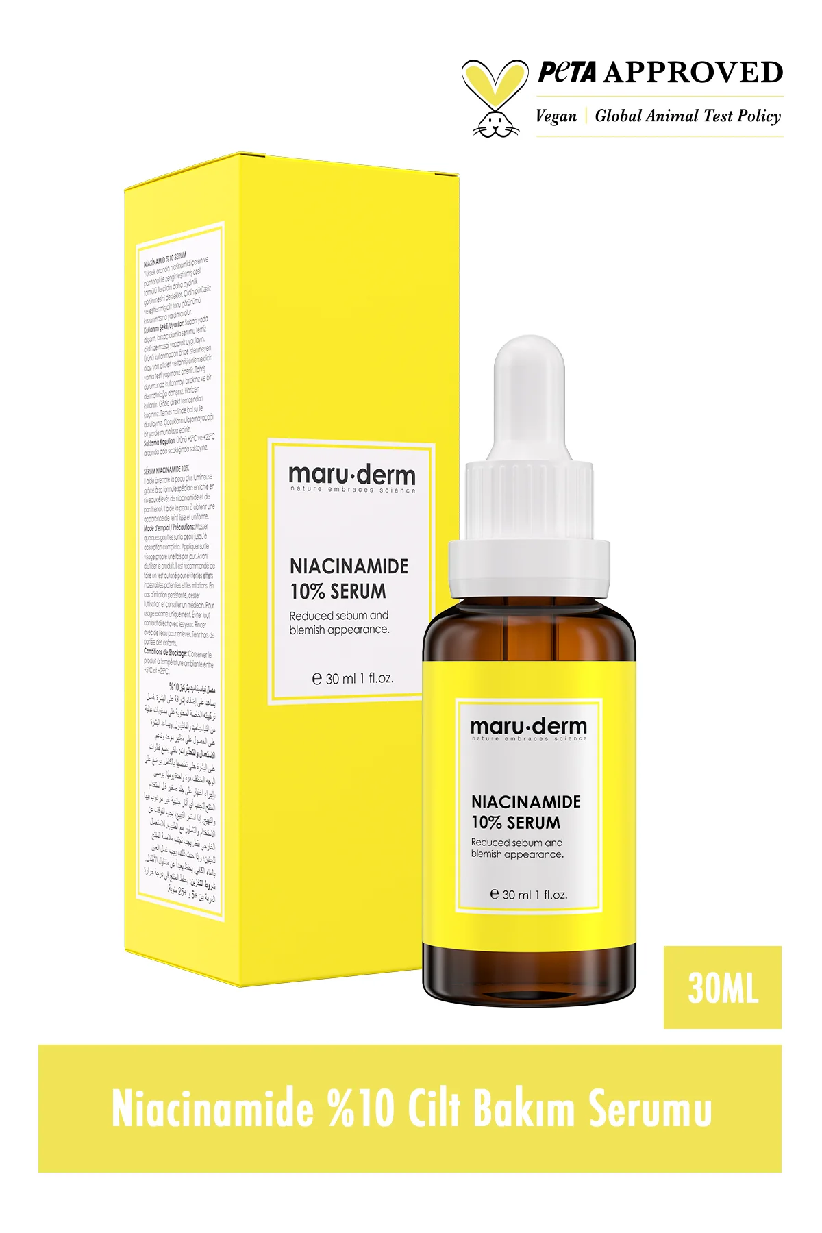 Maruderm 3'lü Fırsat Serum Seti Mrd503 - Caffeine %5 Serum , Niac
