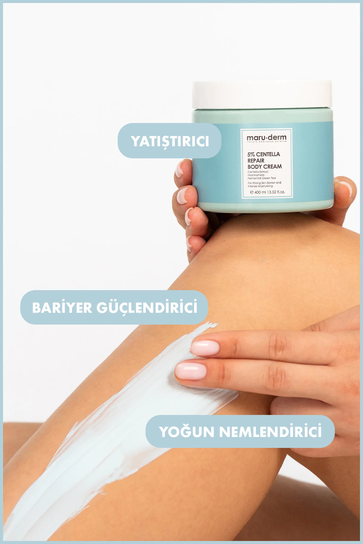 Maruderm %5 Centella Repair Body Cream 400 Ml (W)