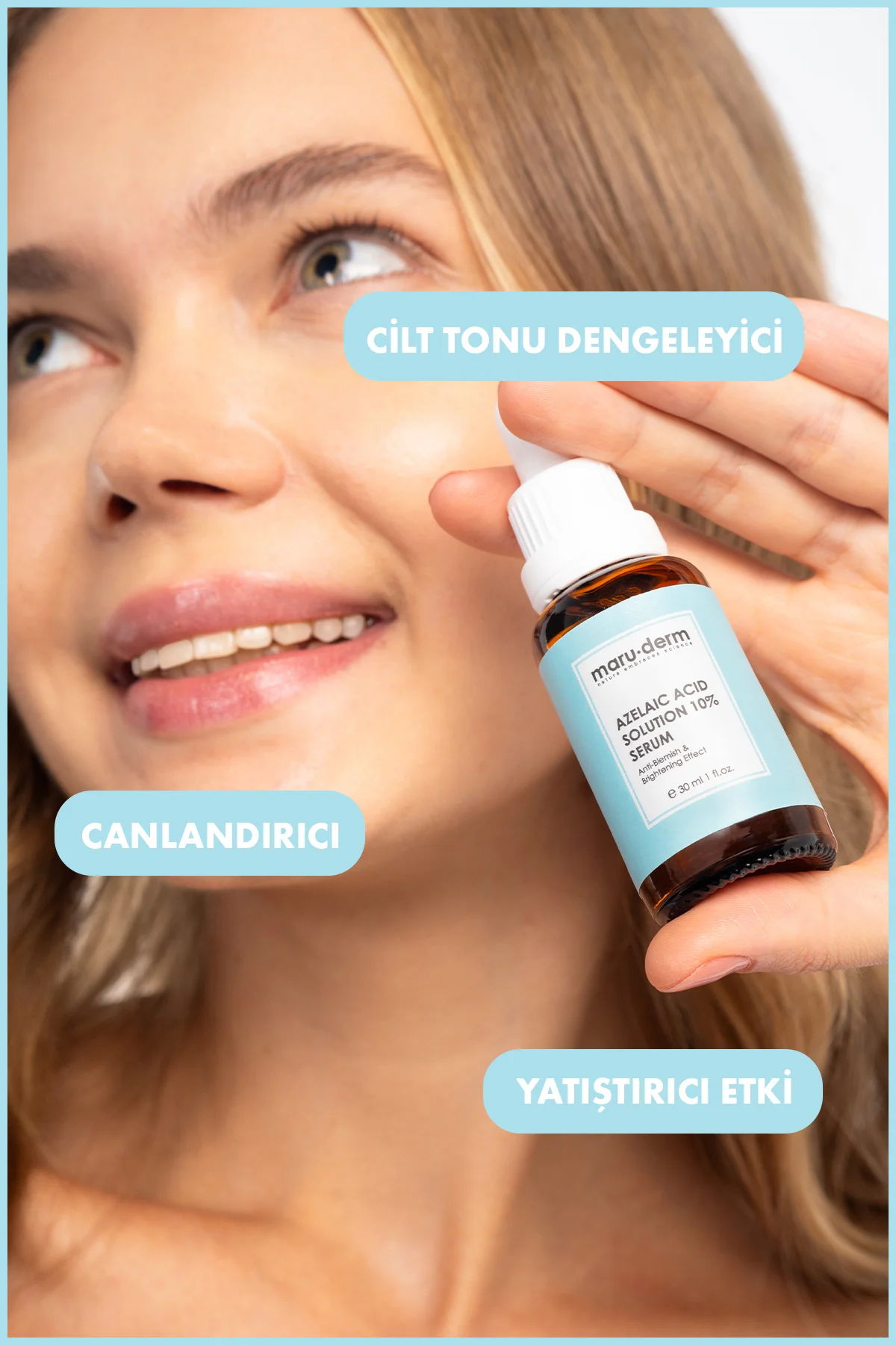 Maruderm Azelaik Asit Solüsyon %10 Aydınlatıcı Leke Karşıtı Cilt 