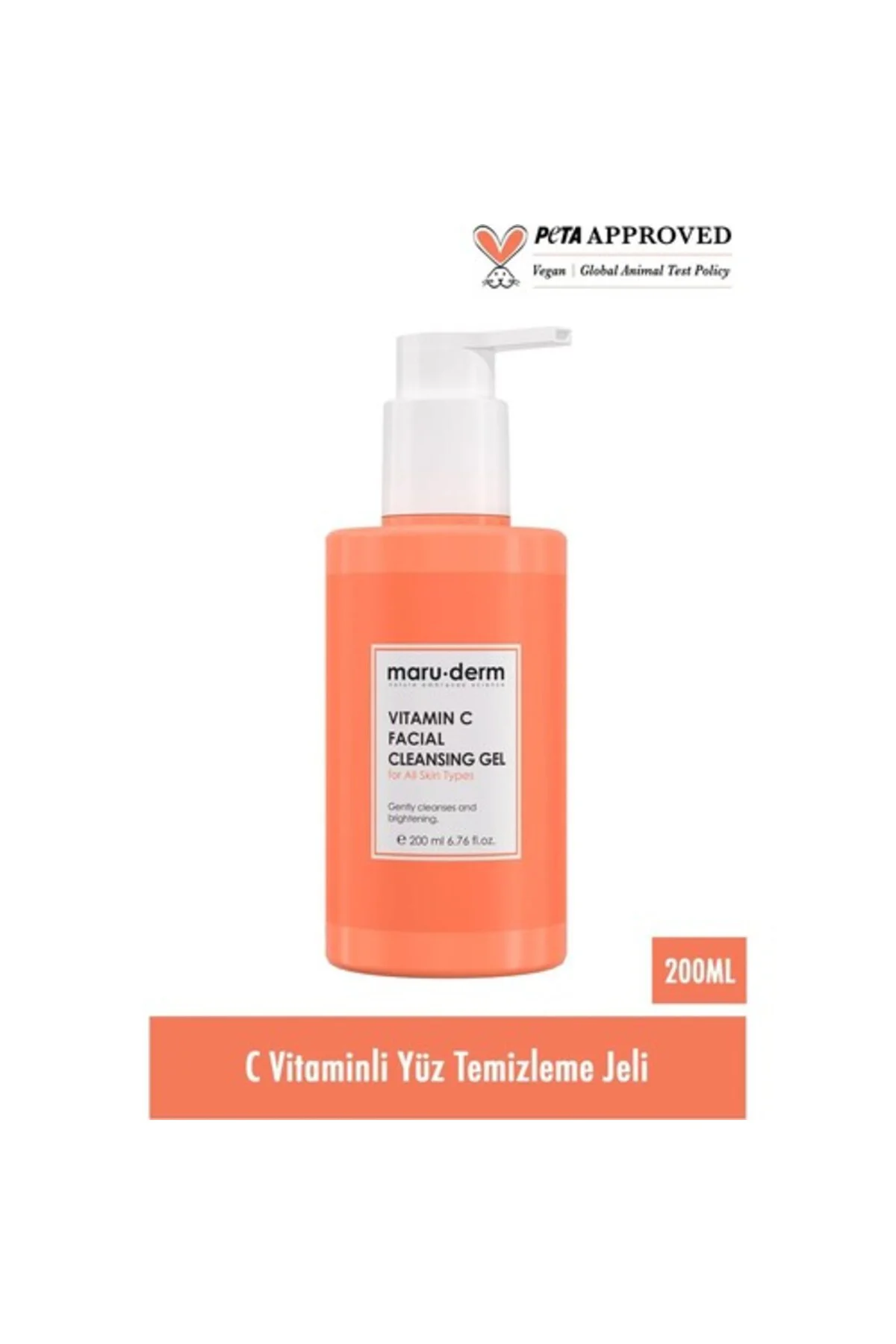 Maruderm C Vitamini Yüz Yıkama Jeli 200 Ml (W)