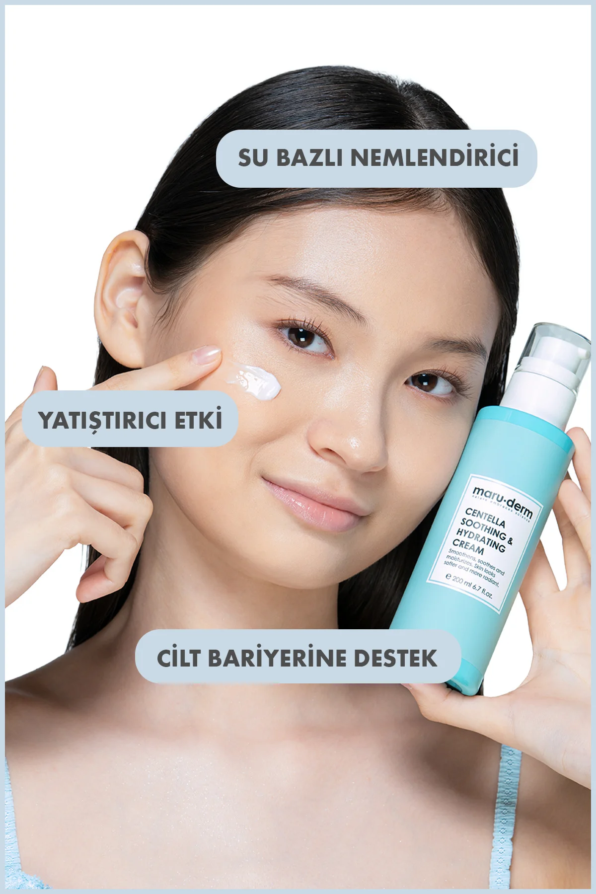 Maruderm Cica Centella Cilt Bakım Kremi 200 Ml