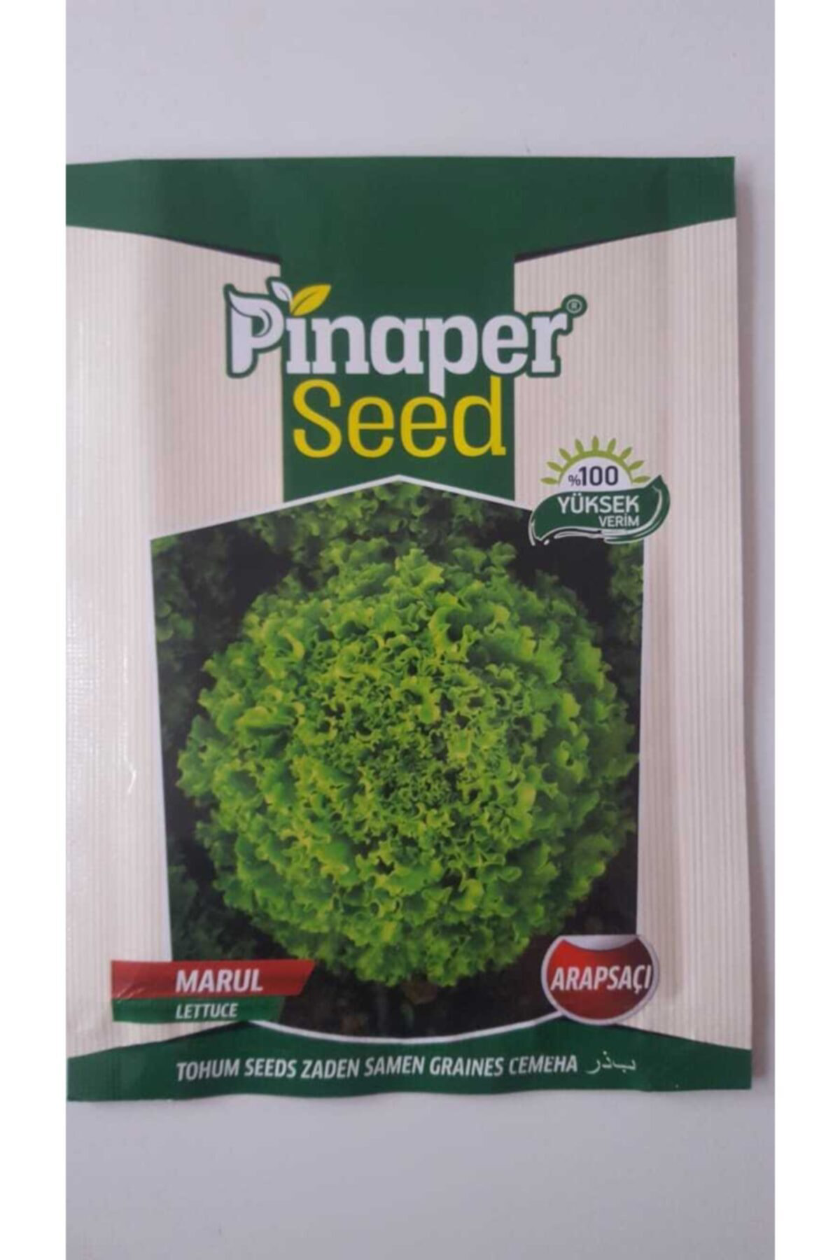 Marul (arapsaçı) Tohumu 1 Paket %100 Yüksek Verimlidir.