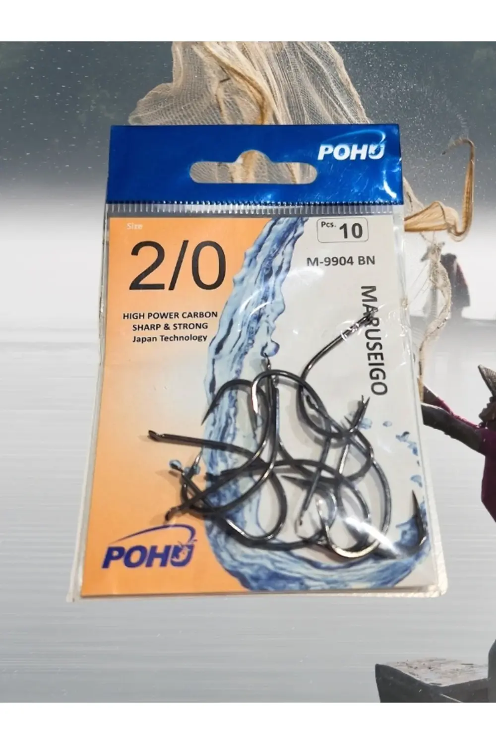 Maruseigo 2/0 Numara 10'lu Paket M-9904 Bn Olta Iğnesi