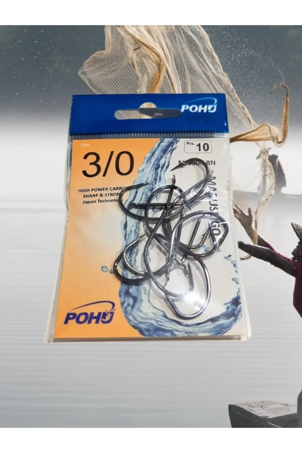 Maruseigo 3/0 Numara 10'lu Paket M-9904 Bn Olta Iğnesi