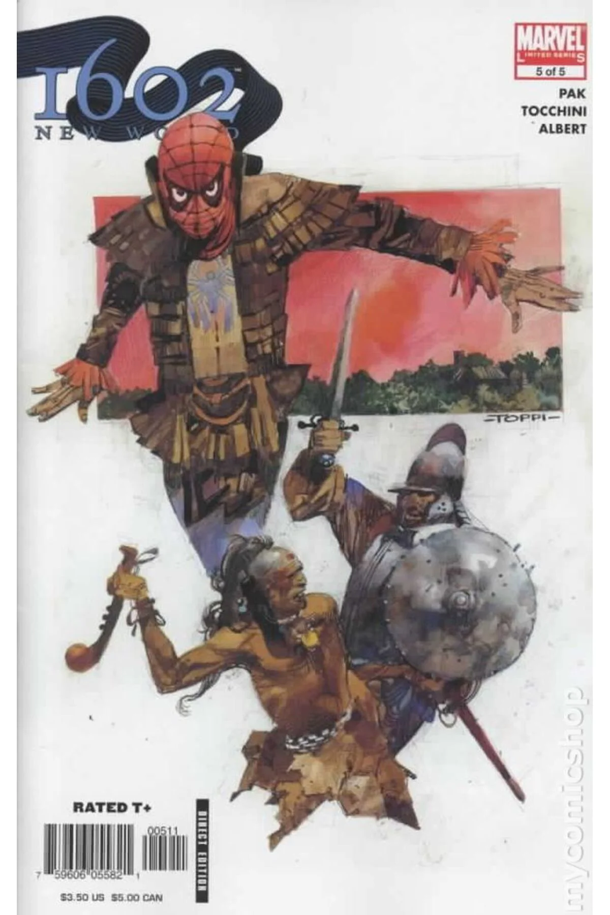 Marvel 1602 New World #5 (ingilizce)