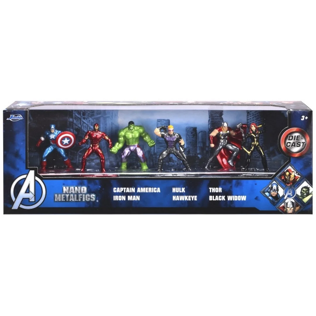 Marvel Avengers Nano 6'lı Diorama Figür Paketi