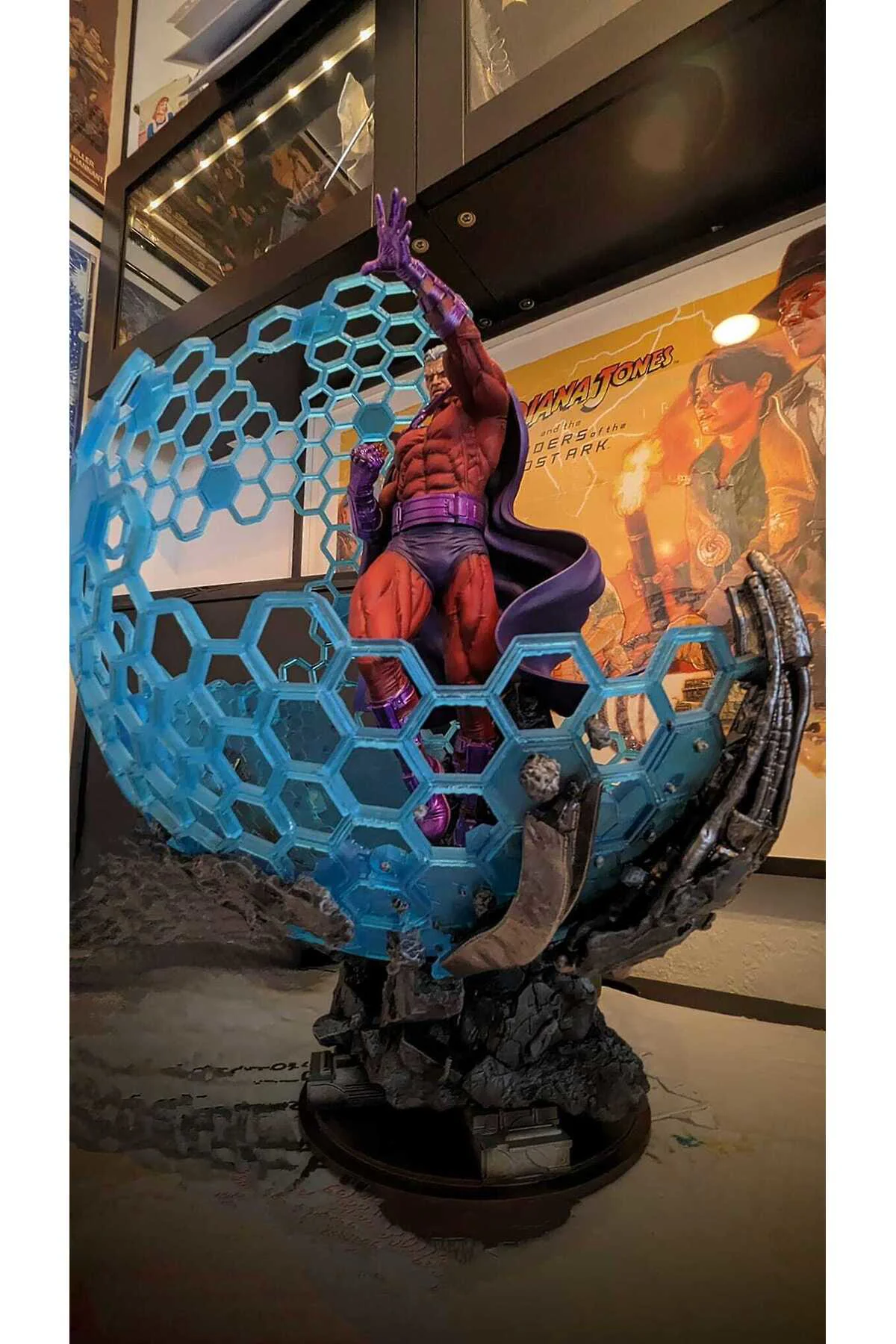 Marvel Comic X-Men Magneto Figür X-Men Magneto Dome 25CM Büyük Boy