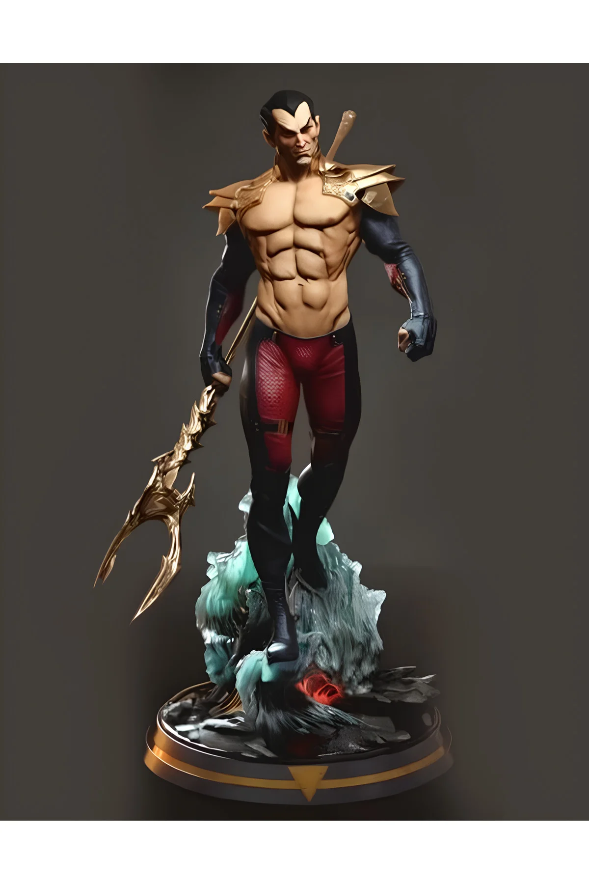 Marvel Comics Atlantislileri Namor Boyalı Figür Büyük Boy 25CM