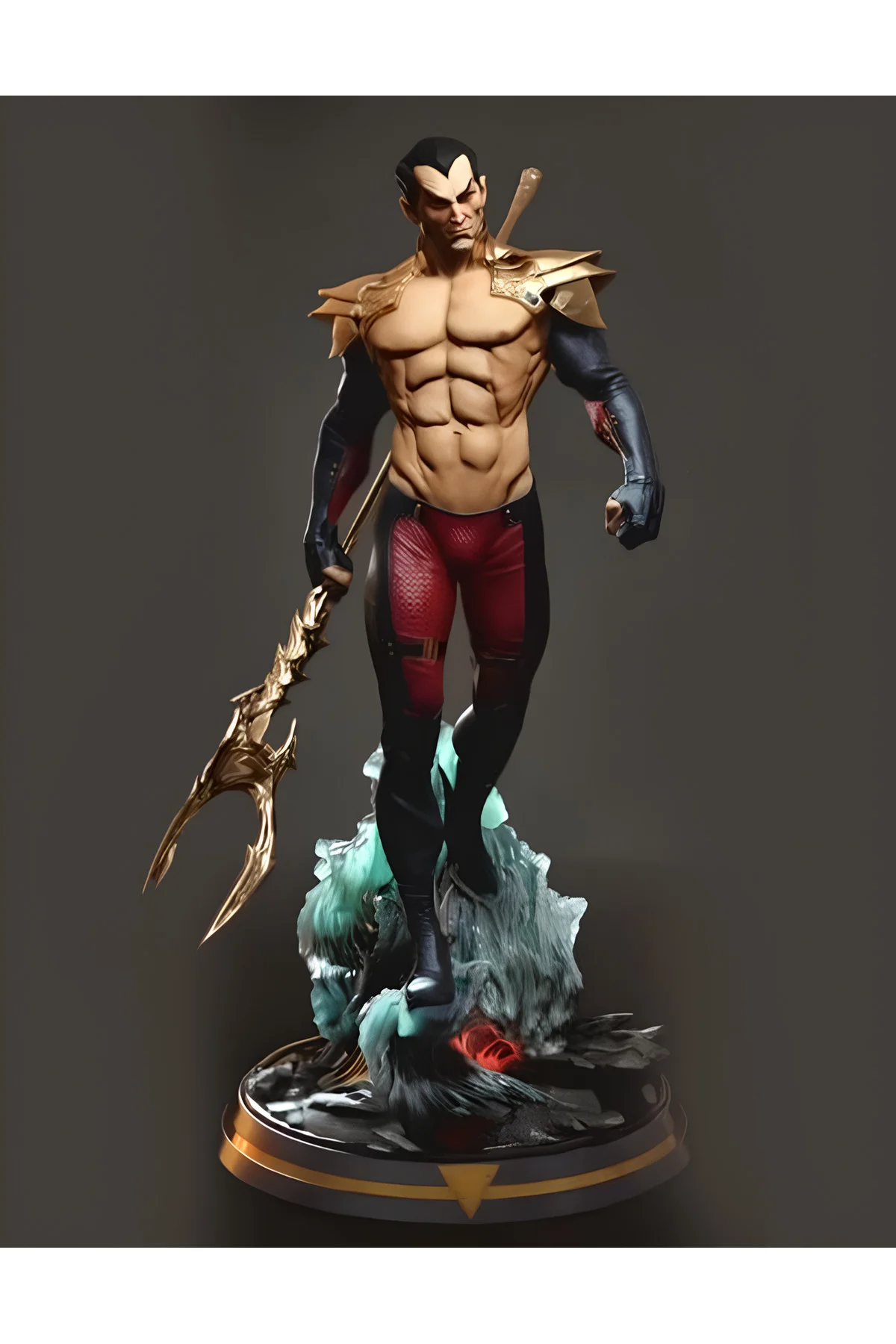 Marvel Comics Atlantislileri Namor Boyalı Figür Büyük Boy 25CM