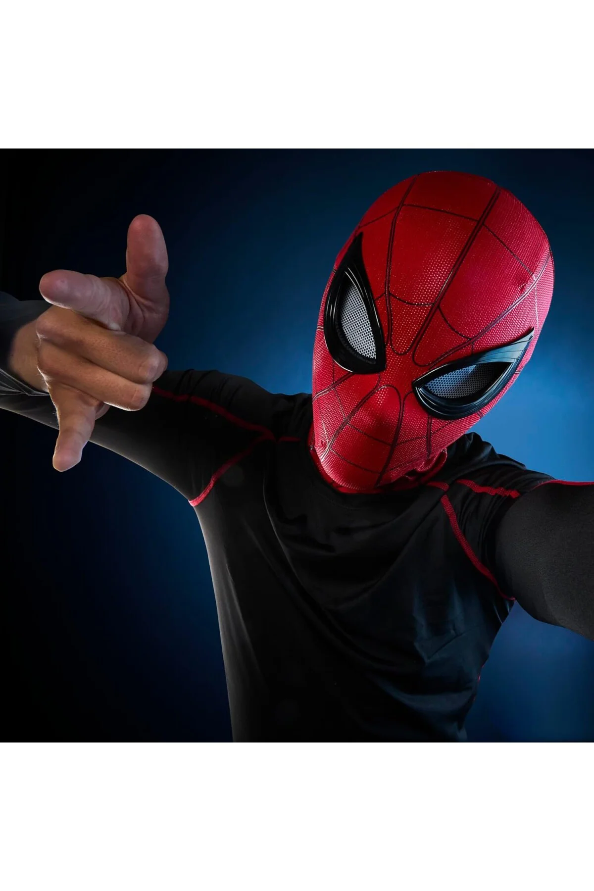 Marvel Legends Serisi Homecoming Elektronik Etkileyici Maske, Yetişkinler için Premium E